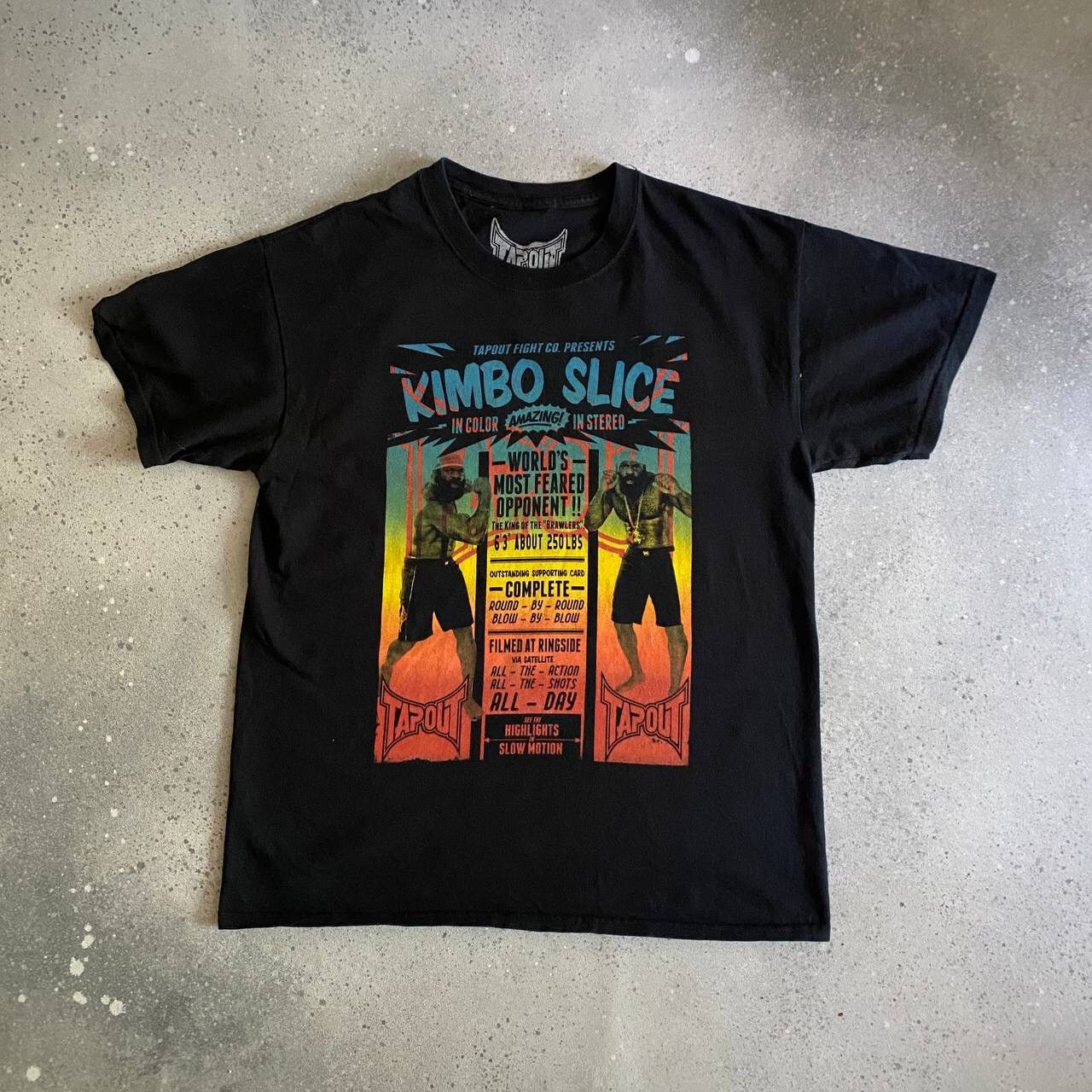 TAPOUT Kimbo Slice MMA / UFC Fighting Vintage T-Shirt