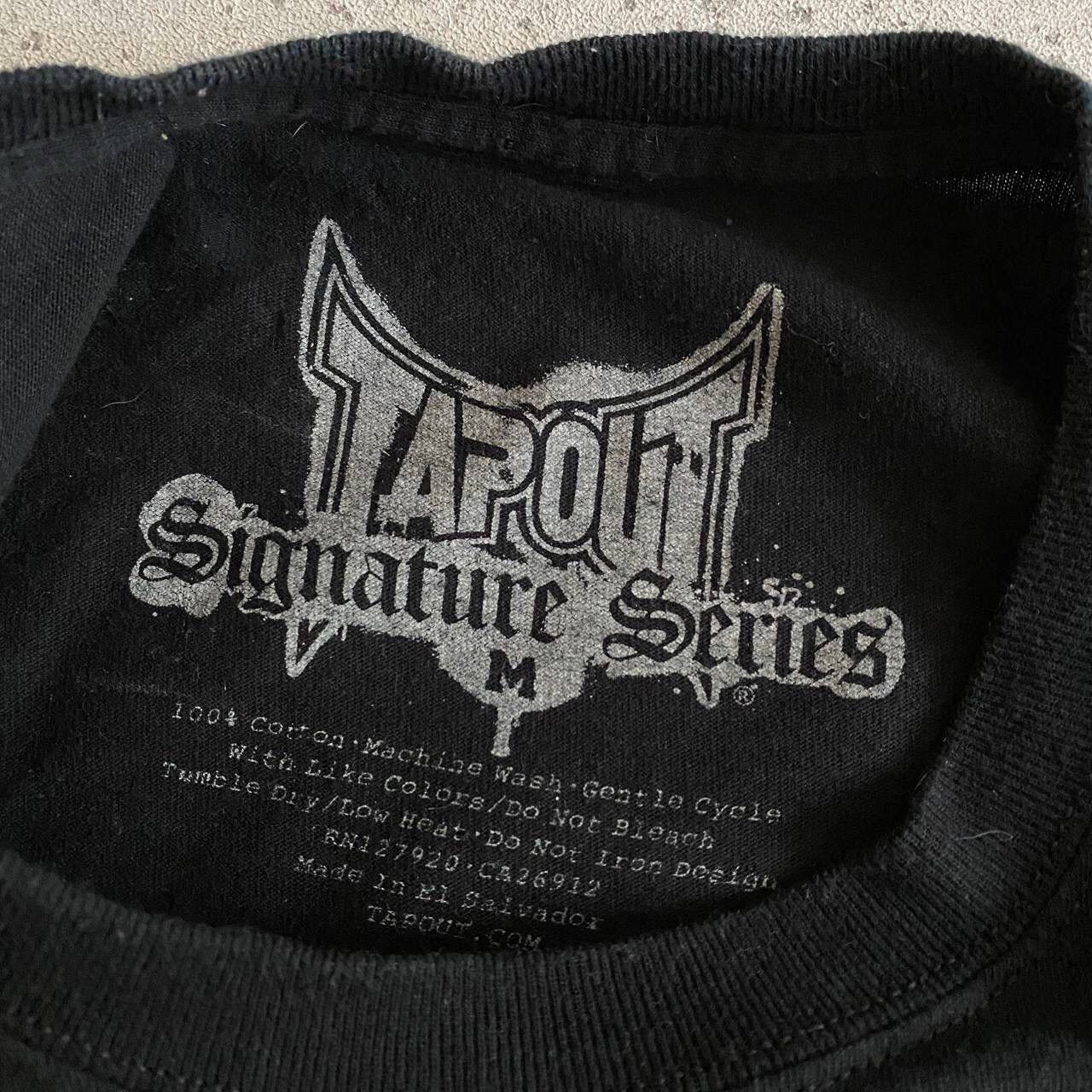 Tapout TAPOUT Kimbo Slice MMA / UFC Fighting Vintage T-Shirt Size US M / EU 48-50 / 2 - 6 Thumbnail
