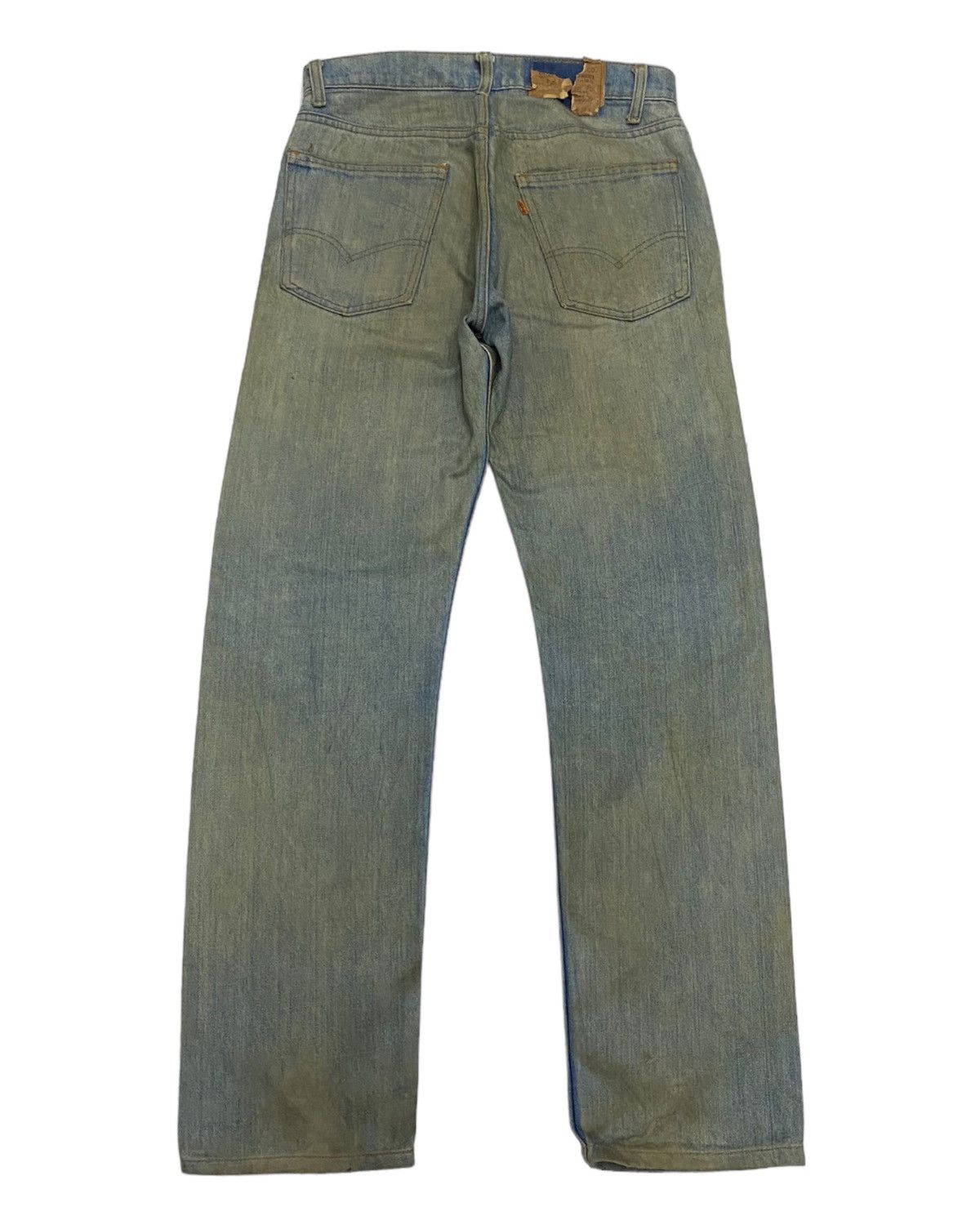 JNCO × Levi's × Vintage VTG🔥LEVIS ORANGE TAB 505 #8 DISTRESSED DENIM JEANS Size US 31 - 3 Thumbnail