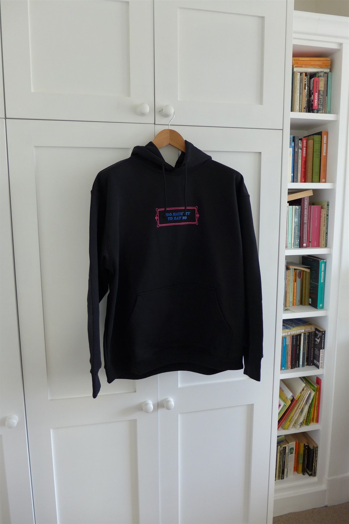 Vetements Vetements 'Too Naughty To Say No' Black Hoodie Size US S / EU 44-46 / 1 - 4 Thumbnail
