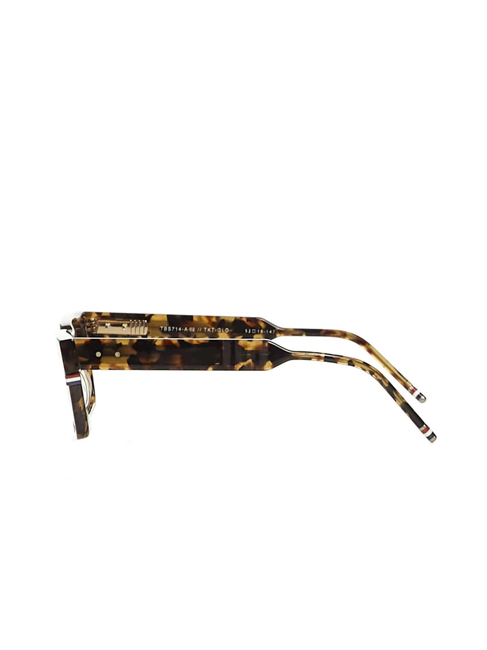 Thom Browne Thom Browne TB 714 Sunglasses - Tokyo Tortoise Acetate Size ONE SIZE - 4 Thumbnail