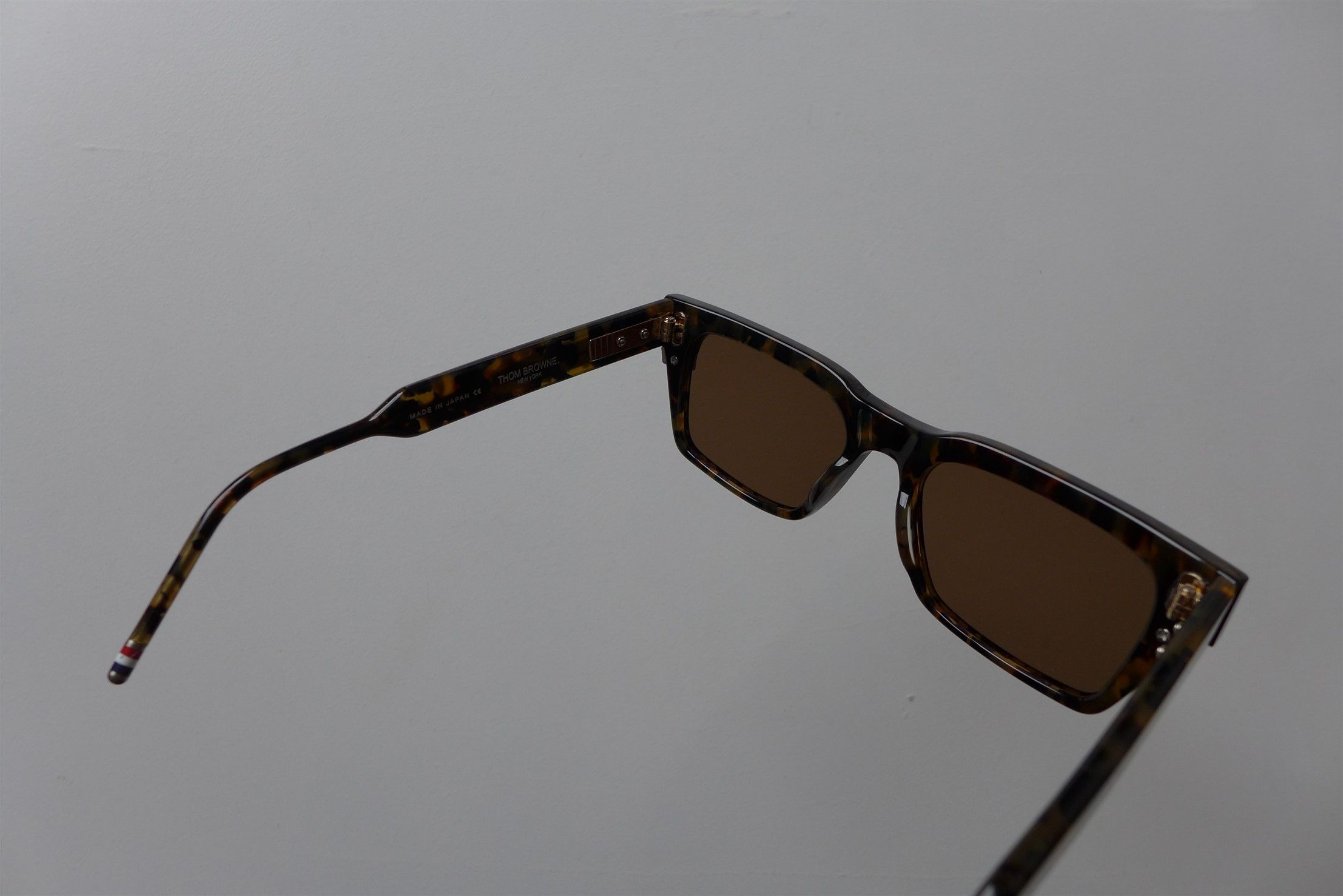 Thom Browne Thom Browne TB 714 Sunglasses - Tokyo Tortoise Acetate Size ONE SIZE - 17 Thumbnail