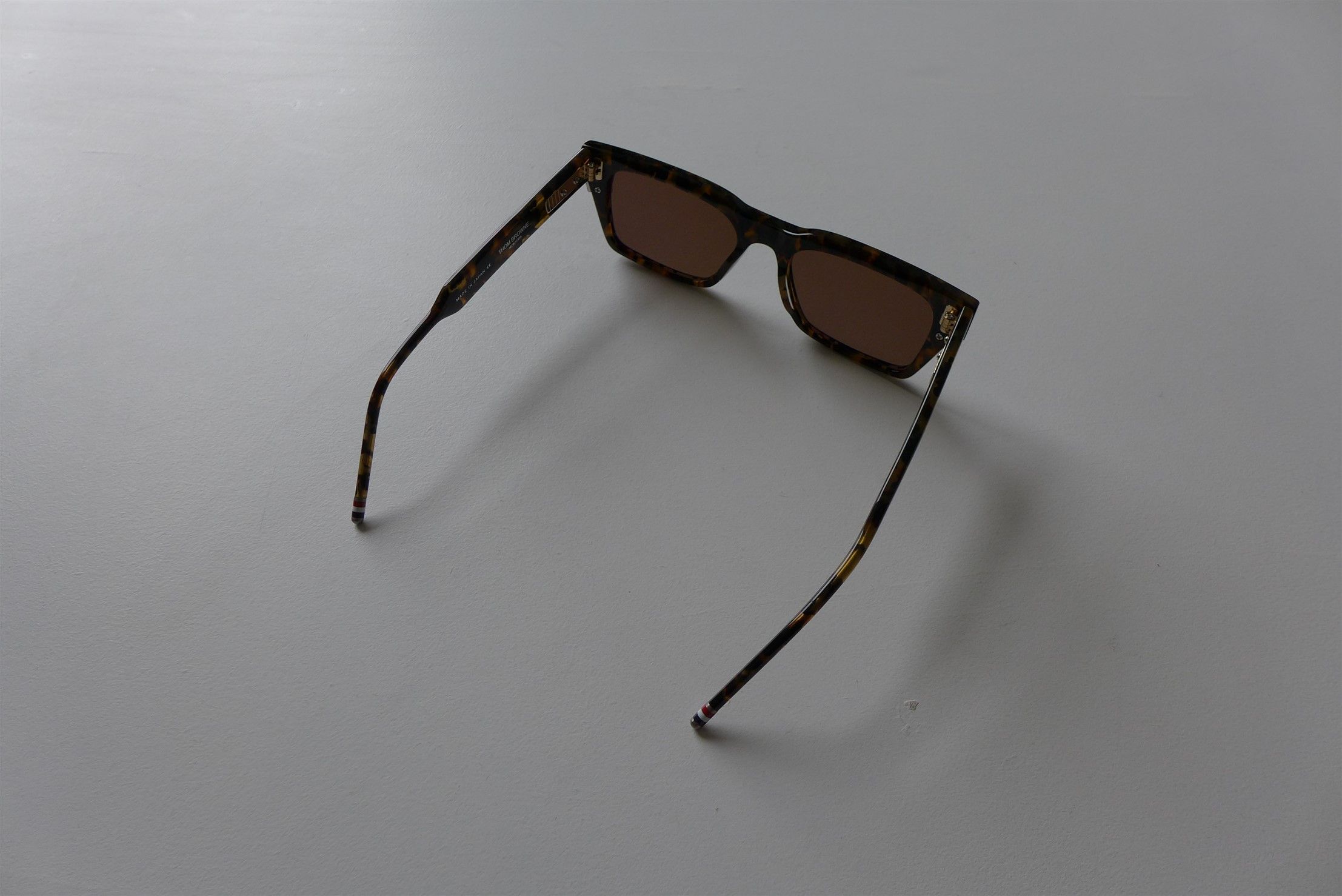 Thom Browne Thom Browne TB 714 Sunglasses - Tokyo Tortoise Acetate Size ONE SIZE - 11 Thumbnail