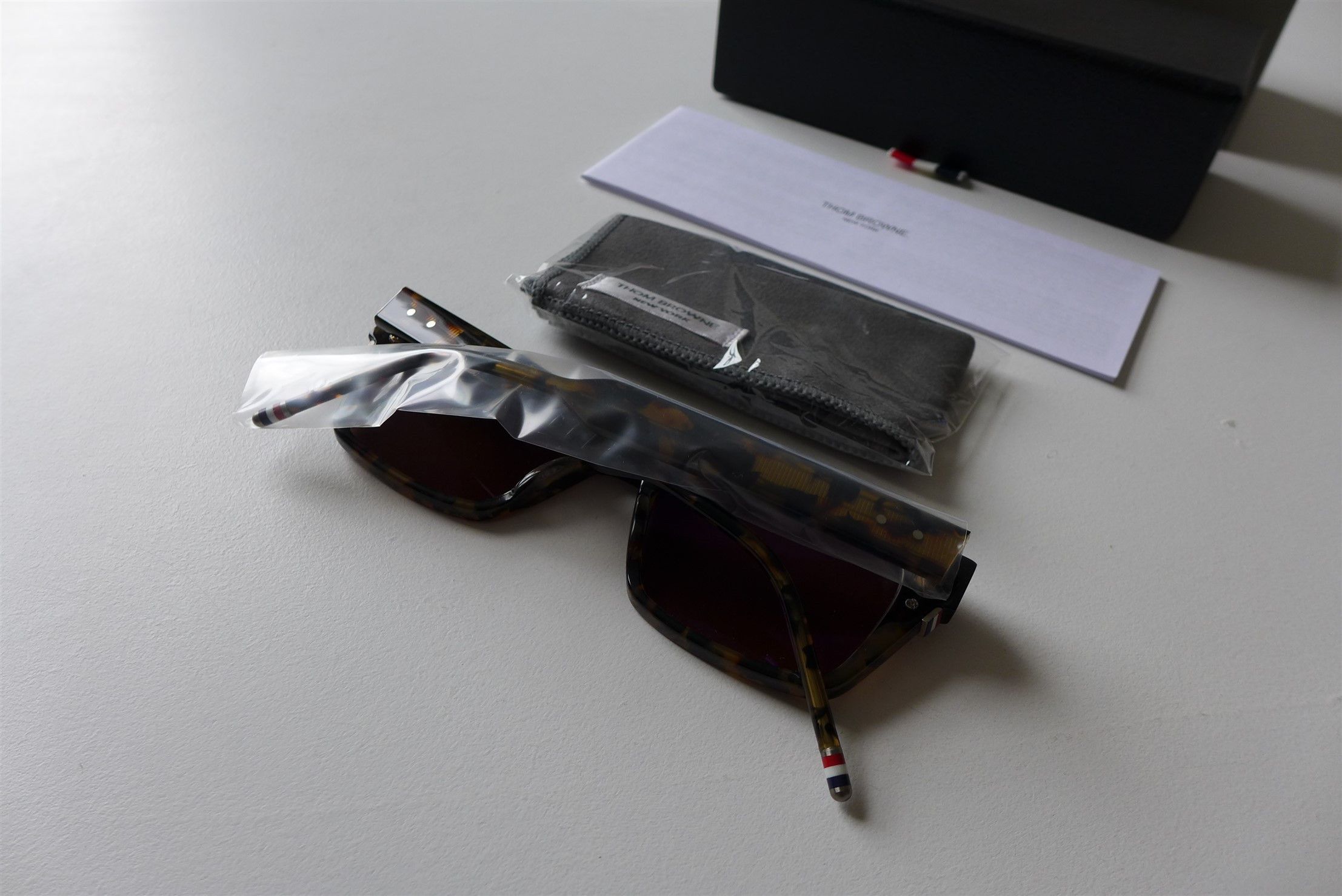 Thom Browne Thom Browne TB 714 Sunglasses - Tokyo Tortoise Acetate Size ONE SIZE - 6 Thumbnail