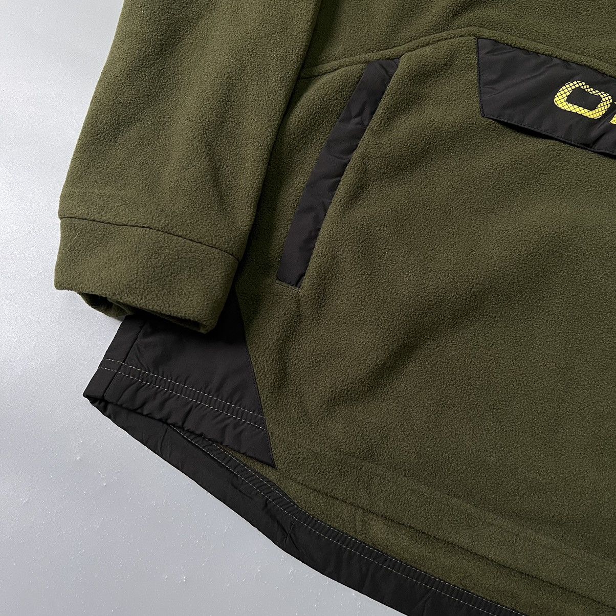 O'Neill O’neill Fleece Hoodie pullover spellout khaki green y2k Size US M / EU 48-50 / 2 - 8 Thumbnail