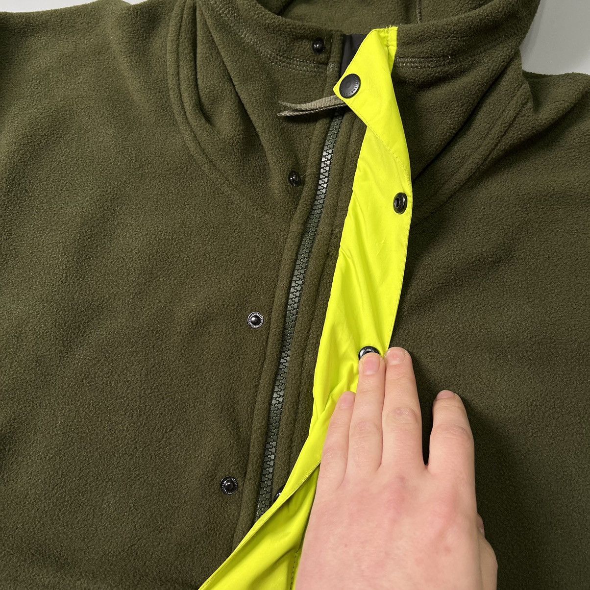 O'Neill O’neill Fleece Hoodie pullover spellout khaki green y2k Size US M / EU 48-50 / 2 - 3 Thumbnail