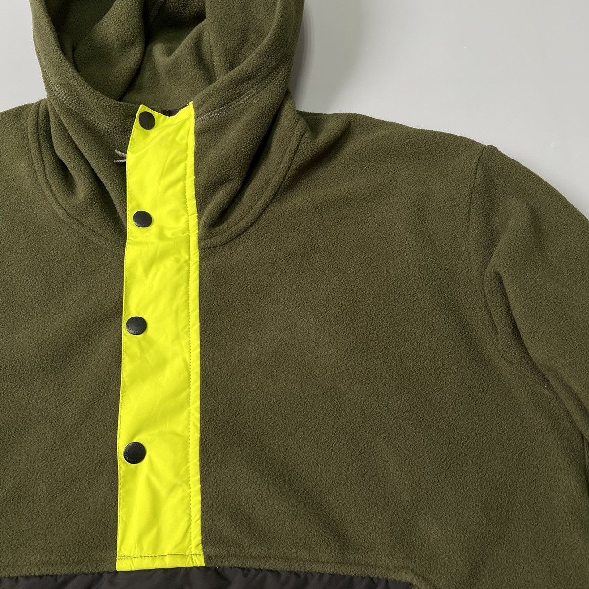 O'Neill O’neill Fleece Hoodie pullover spellout khaki green y2k Size US M / EU 48-50 / 2 - 6 Thumbnail