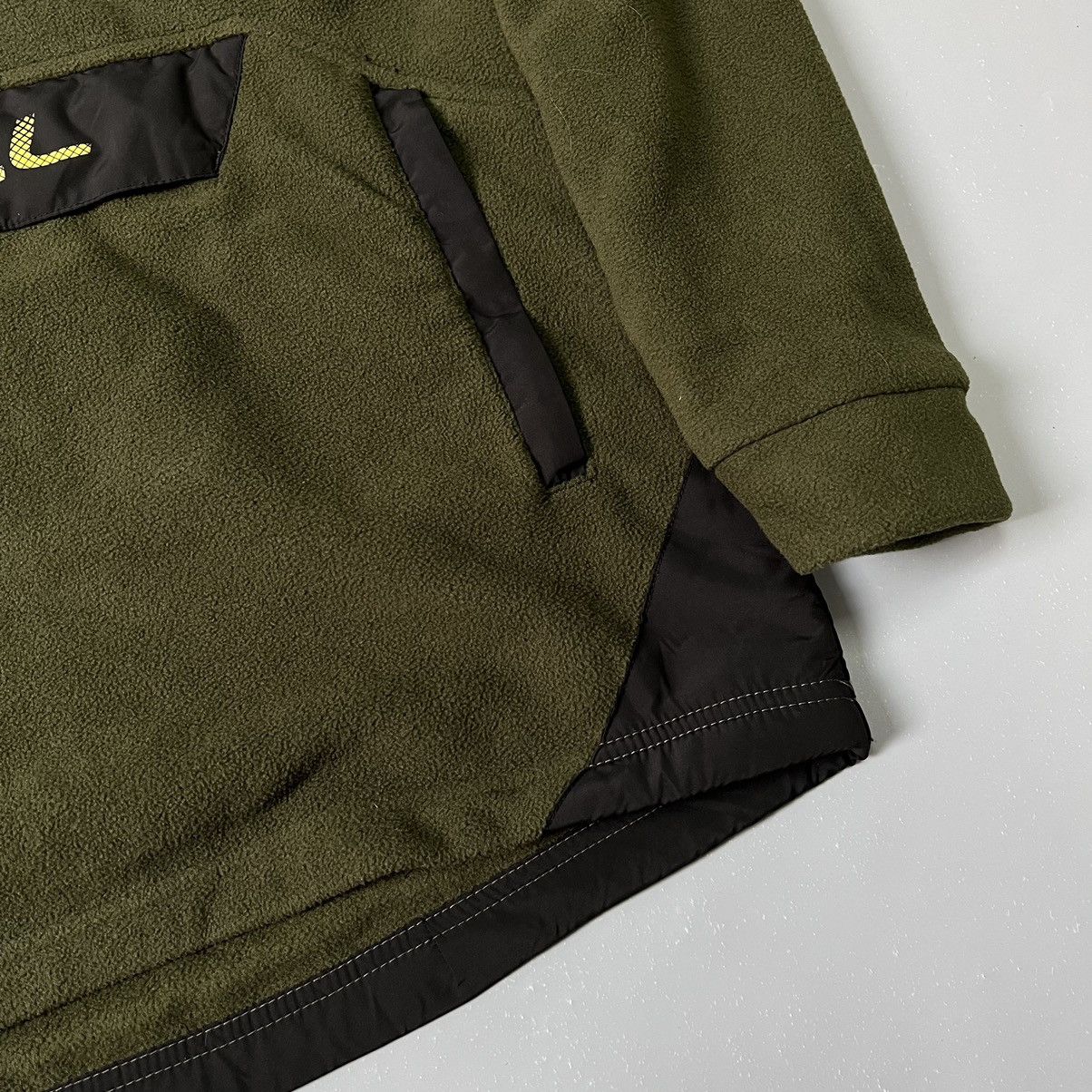 O'Neill O’neill Fleece Hoodie pullover spellout khaki green y2k Size US M / EU 48-50 / 2 - 7 Thumbnail