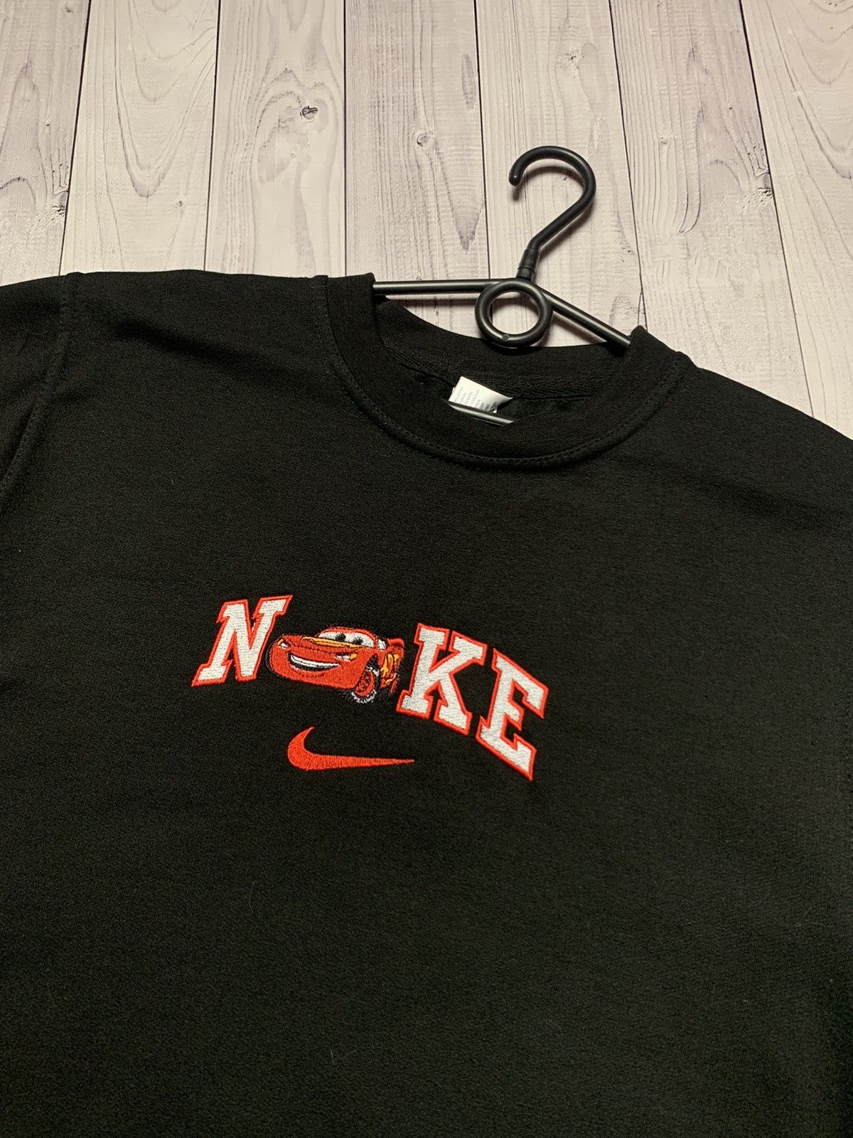 Cartoon Network Nike Sweatshirt Lightning McQueen cartoon rare size L Size US L / EU 52-54 / 3 - 3 Thumbnail