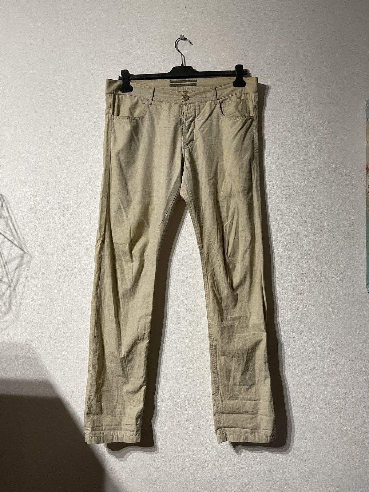 Pre-owned Rick Owens X Rick Owens Drkshdw Rick Owens Archive Pant In Pearl