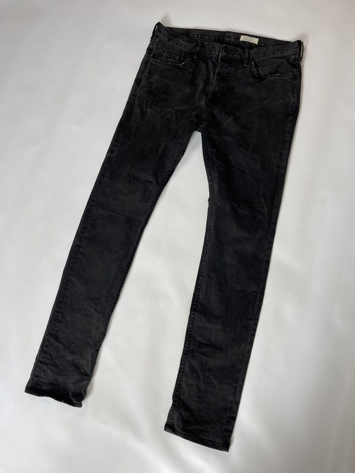 Allsaints Allsaints Naniwa Cigarette faded denim jeans pants Size US 32 / EU 48 - 5 Thumbnail
