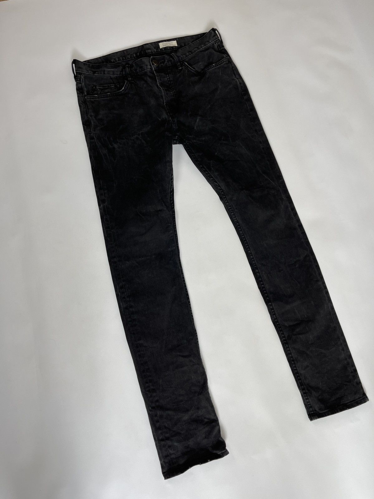 Allsaints Allsaints Naniwa Cigarette faded denim jeans pants Size US 32 / EU 48 - 2 Thumbnail
