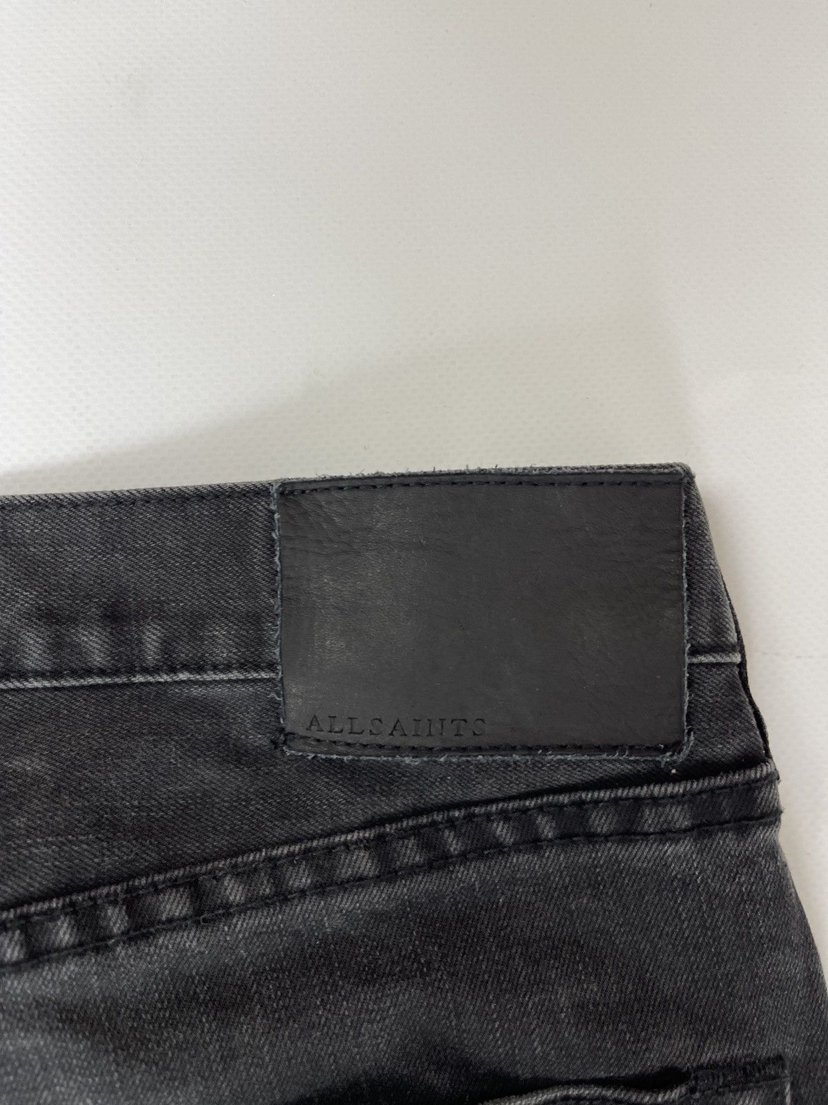 Allsaints Allsaints Naniwa Cigarette faded denim jeans pants Size US 32 / EU 48 - 16 Thumbnail