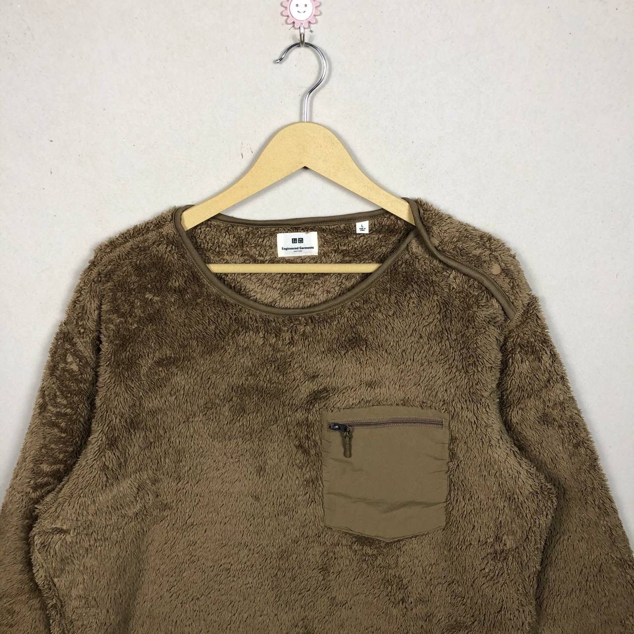 Engineered Garments 2000s Engineered Garments X Uniqlo Faux Fur Sherpa Jacket Size US L / EU 52-54 / 3 - 4 Thumbnail
