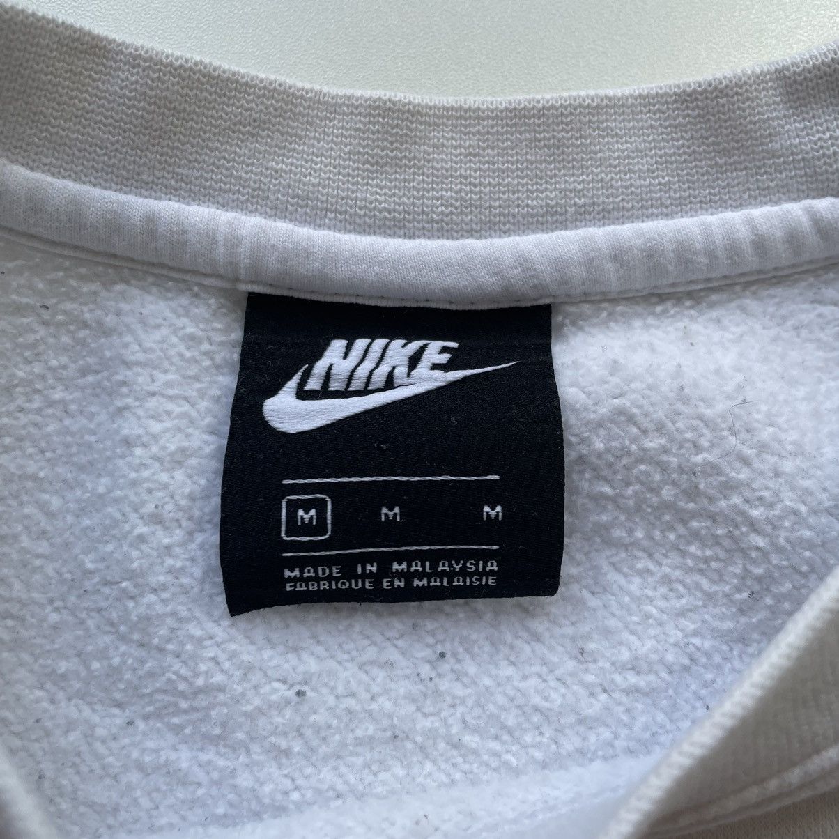 Nike × Vintage Vintage 2000s Nike Embroidered Swoosh Crewneck Small Rare Size US M / EU 48-50 / 2 - 4 Thumbnail
