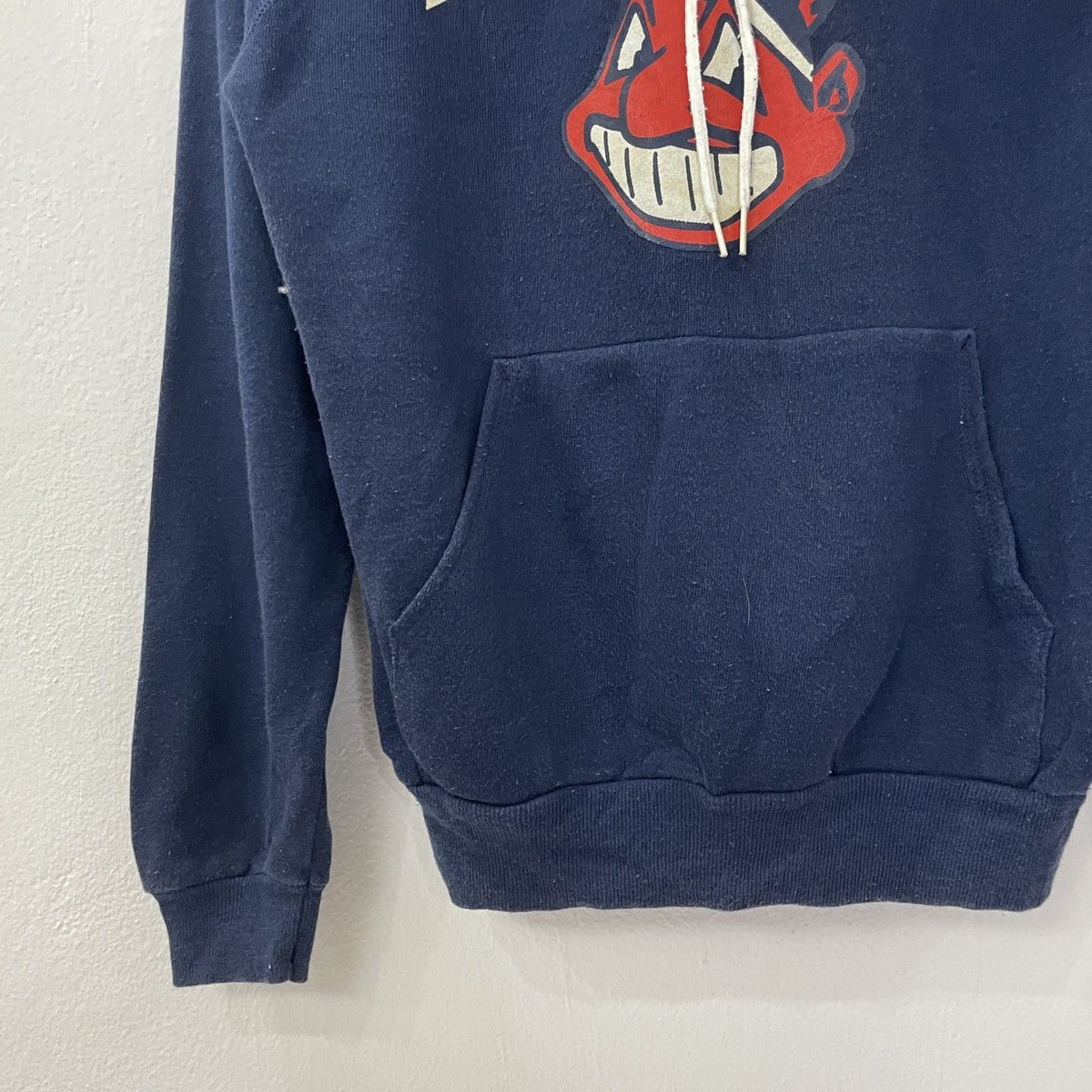 Other Vintage 90s Indians Big Logo Hoodies Sweatshirt Size US M / EU 48-50 / 2 - 3 Thumbnail