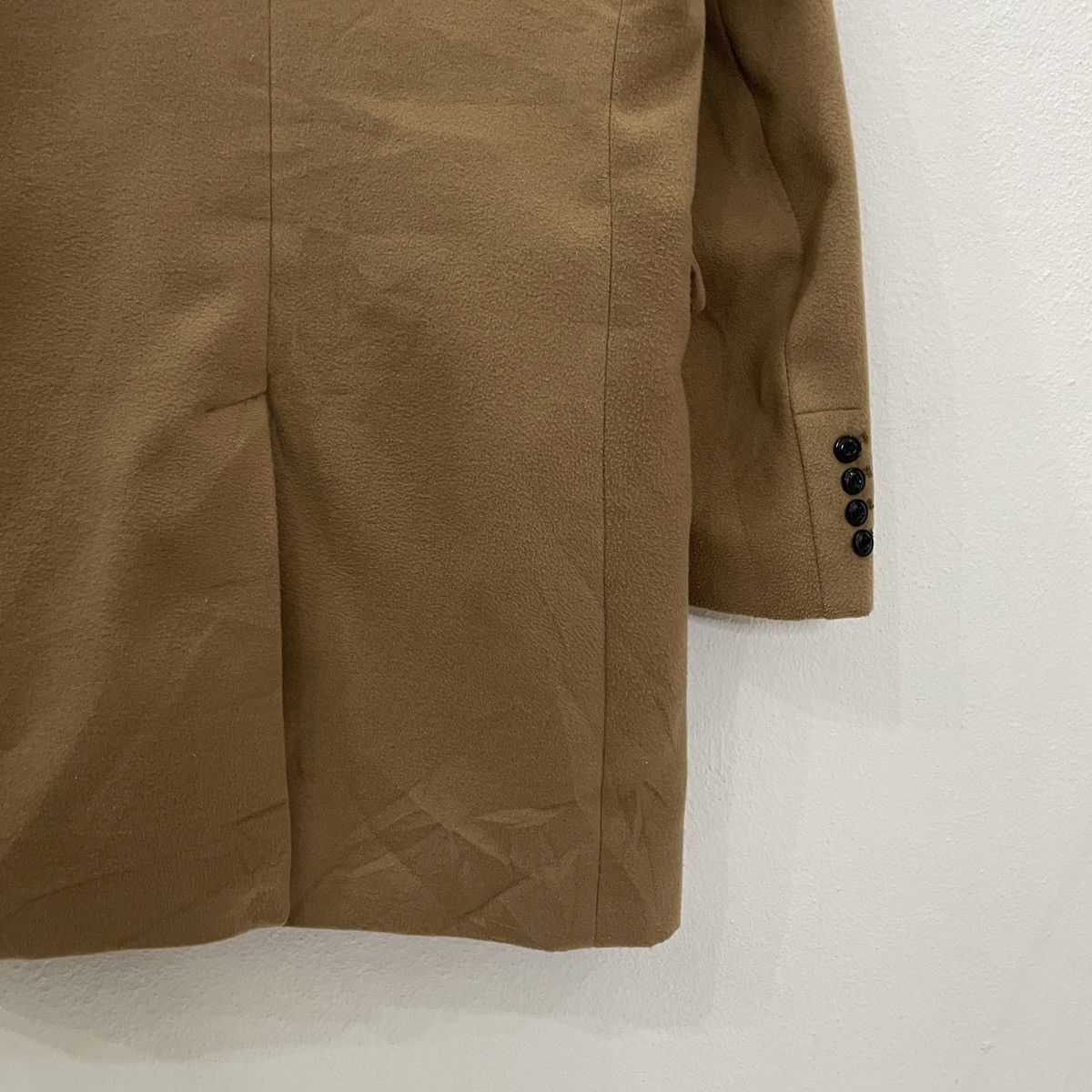 Japanese Brand Vintage Sematic Design Wool Coat Jacket Size US M / EU 48-50 / 2 - 8 Thumbnail