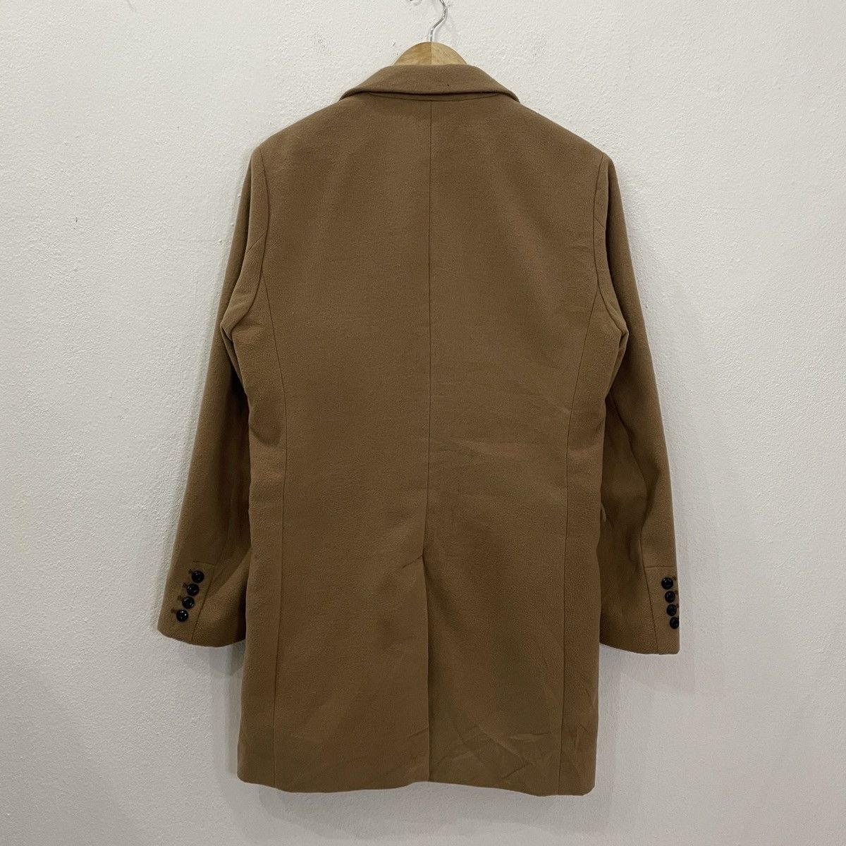 Japanese Brand Vintage Sematic Design Wool Coat Jacket Size US M / EU 48-50 / 2 - 7 Thumbnail