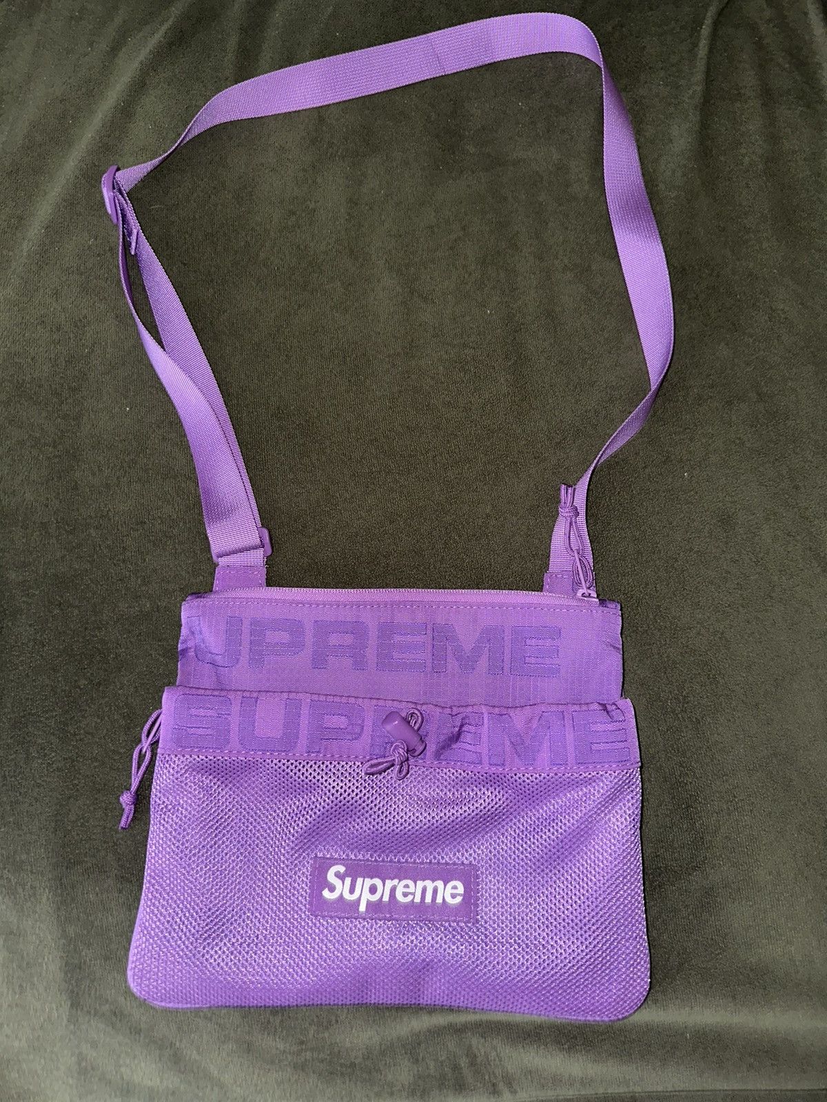 Supreme Side Bag Purple | Grailed