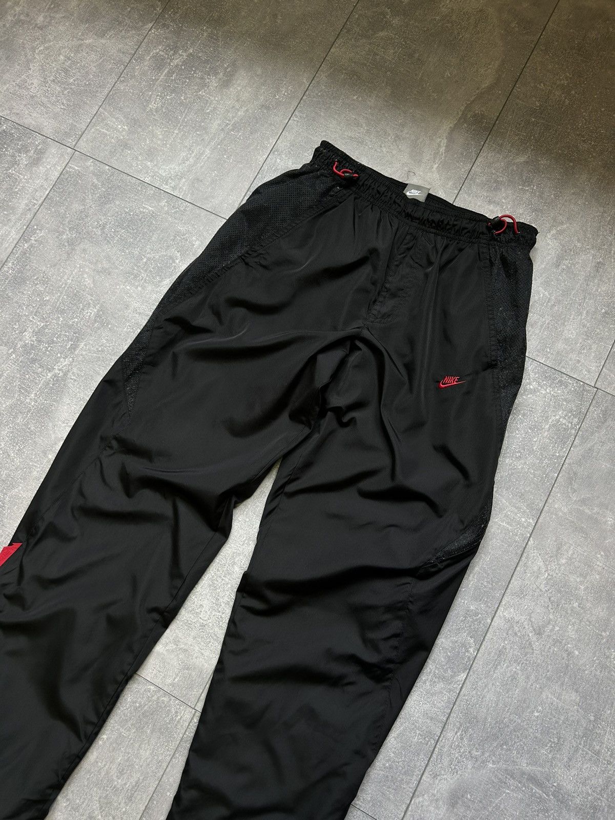 Nike Mens Vintage Nike drill pants streetwear y2k air sweatpants Size US 30 / EU 46 - 2 Thumbnail