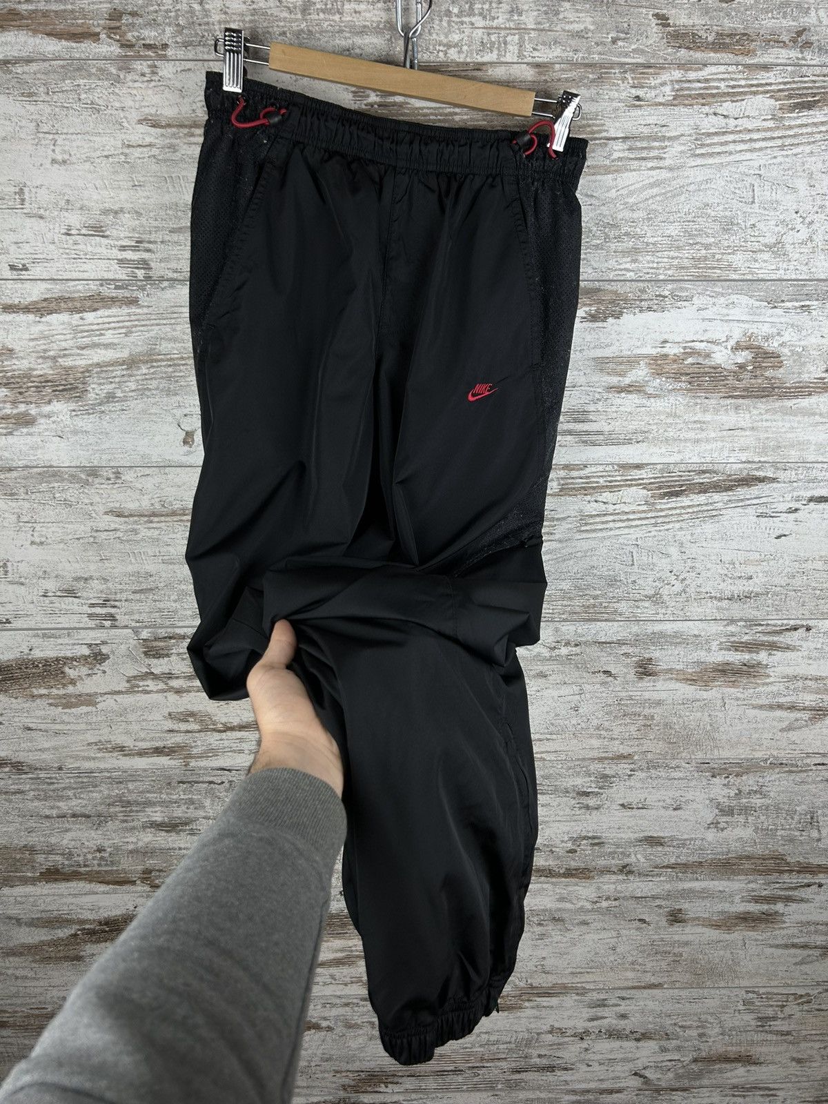 Nike Mens Vintage Nike drill pants streetwear y2k air sweatpants Size US 30 / EU 46 - 18 Thumbnail