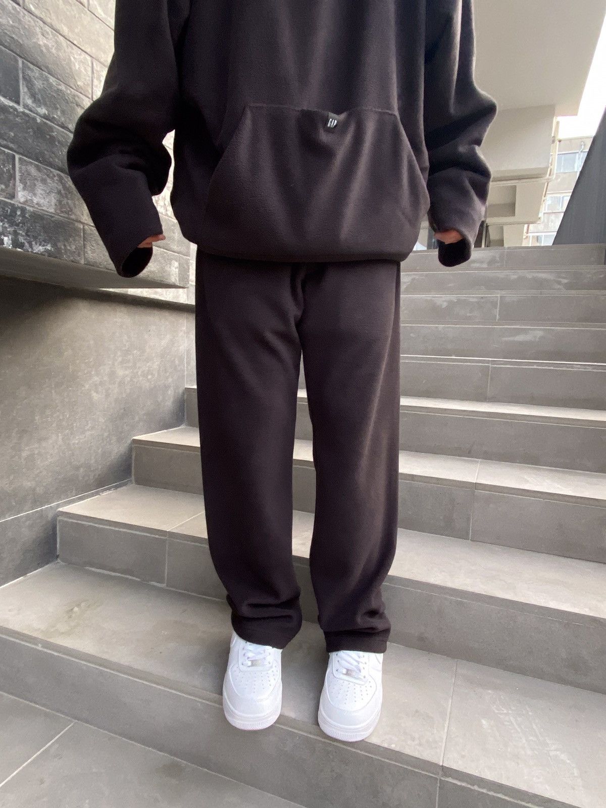 Yeezy Gap Polar Fleece Pant Blackパンツ