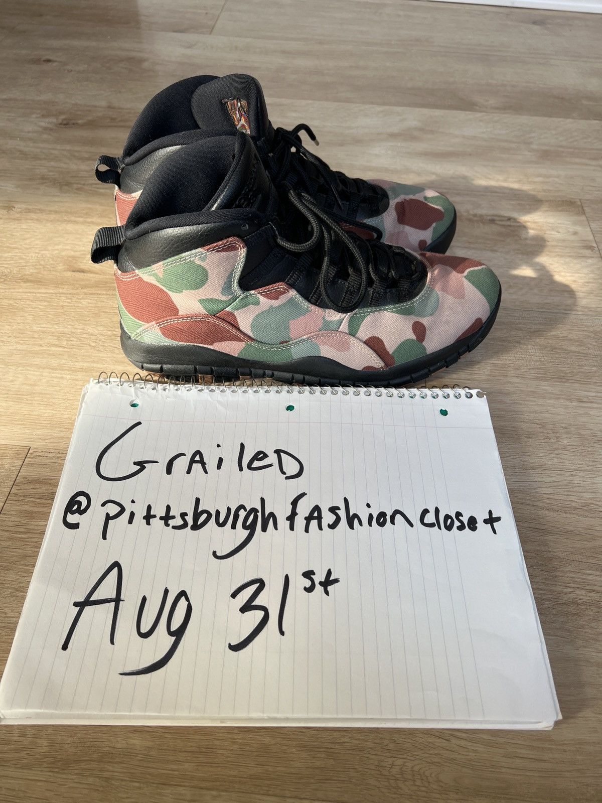 Jordan Brand Jordan Retro 10 Desert Camo Size US 9.5 / EU 42-43 - 8 Thumbnail