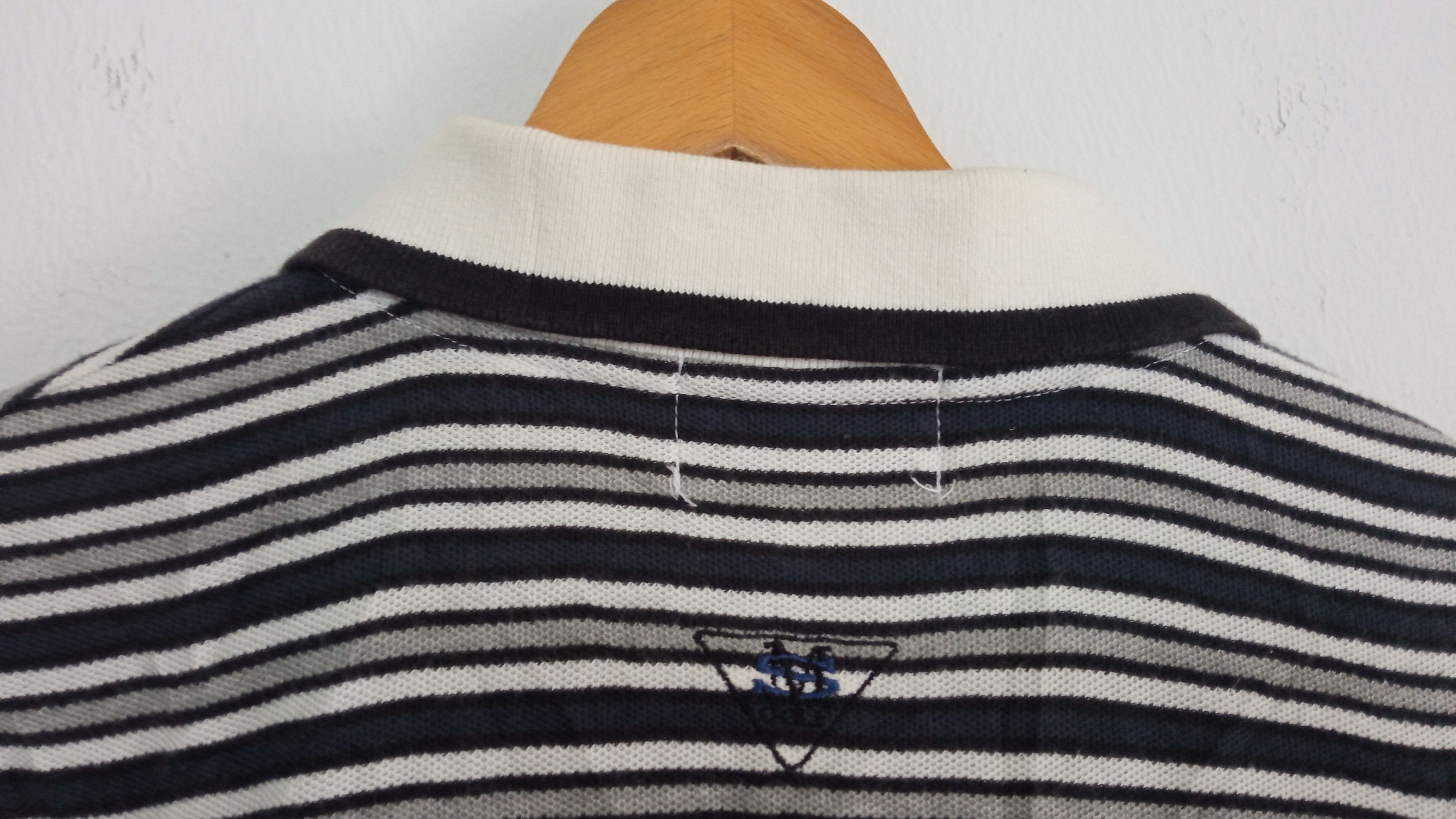 Designer × Missoni × Vintage 🔥🔥Vintage Missoni Sport Border Striped Polo T-Shirt Size US L / EU 52-54 / 3 - 19 Thumbnail