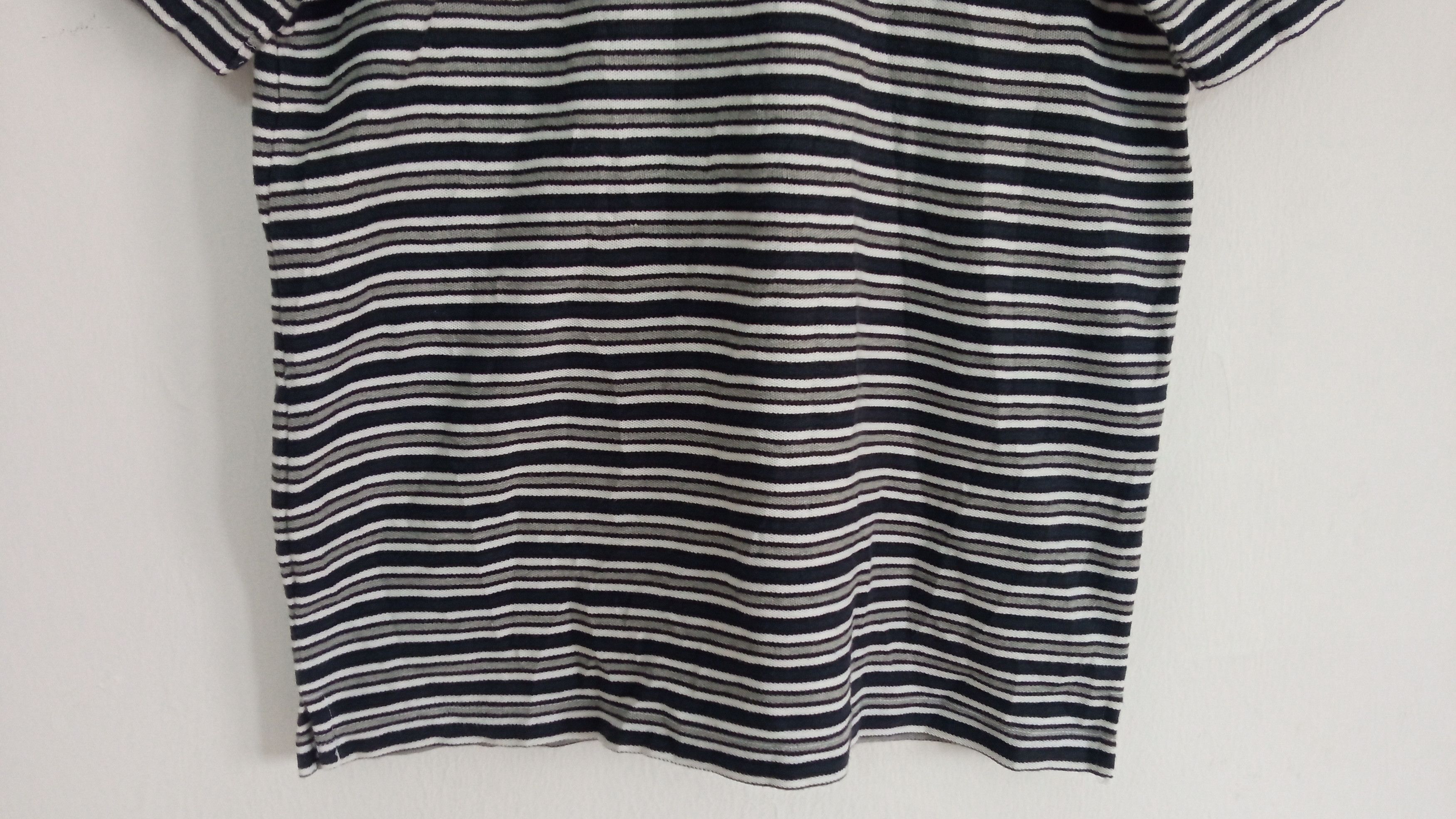Designer × Missoni × Vintage 🔥🔥Vintage Missoni Sport Border Striped Polo T-Shirt Size US L / EU 52-54 / 3 - 12 Thumbnail