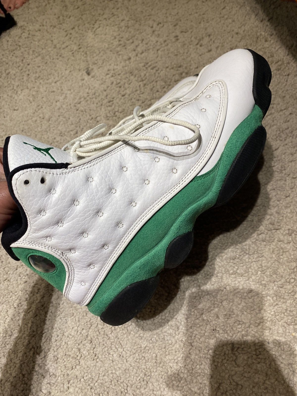Jordan retro 13 lucky green