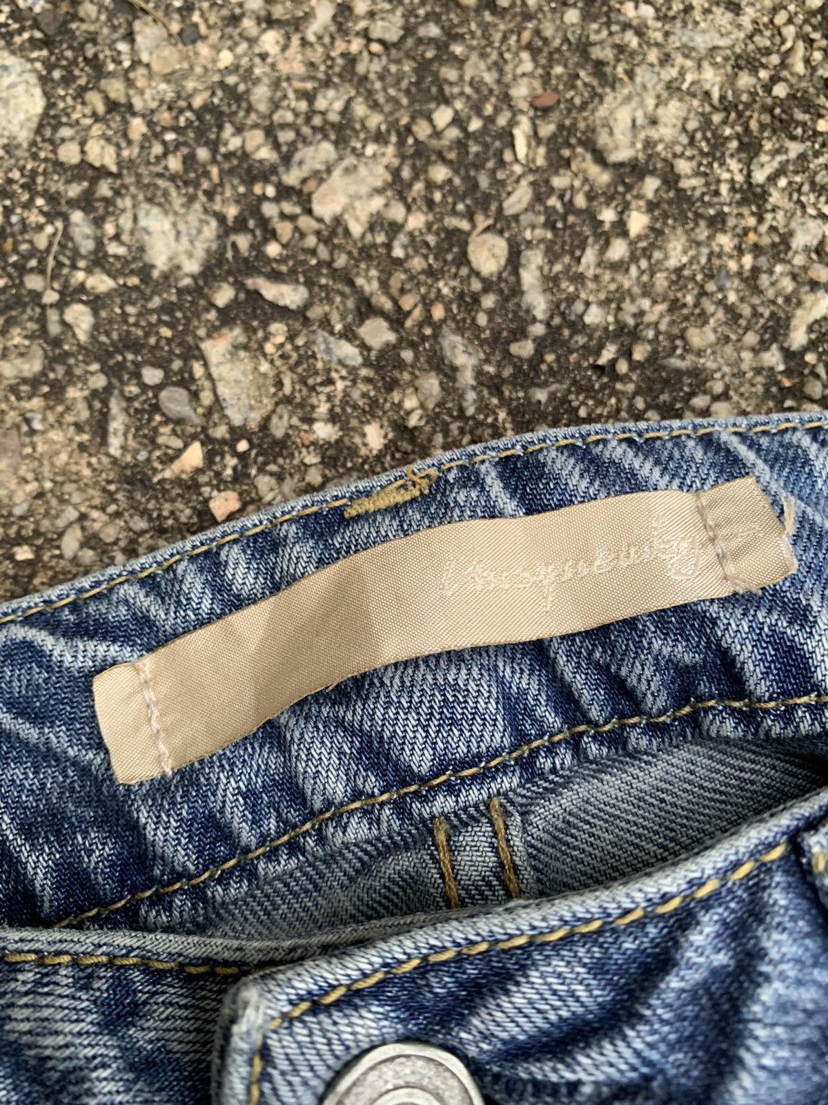 Japanese Brand × Jean 🔥STEALS🔥 distressed unsqueaky blue jeans Size 30" / US 8 / IT 44 - 8 Thumbnail