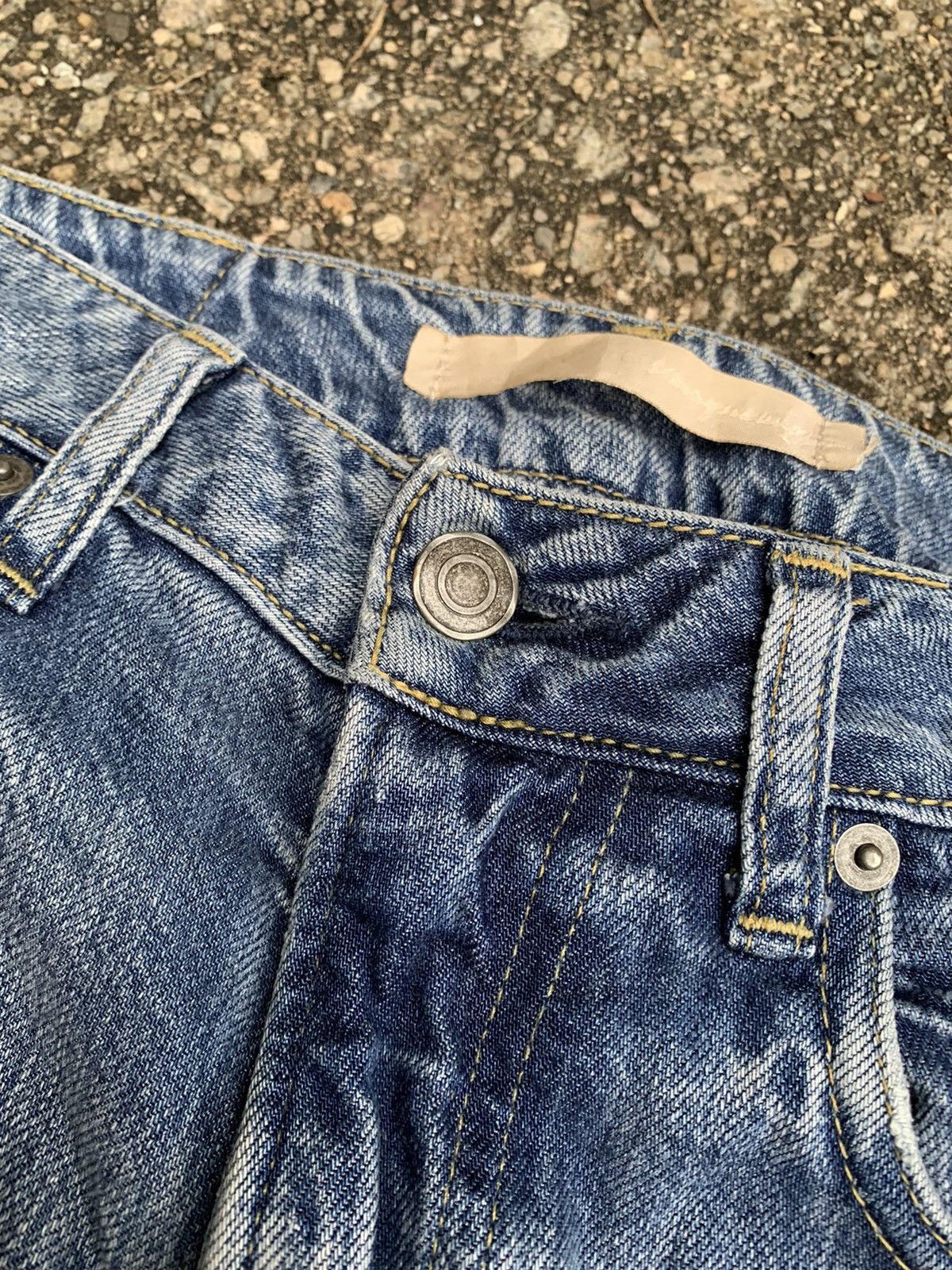 Japanese Brand × Jean 🔥STEALS🔥 distressed unsqueaky blue jeans Size 30" / US 8 / IT 44 - 7 Thumbnail