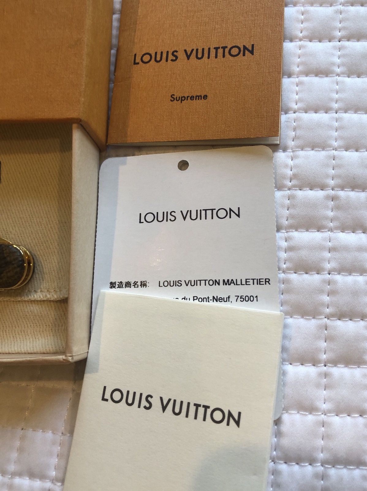 Louis Vuitton × Supreme Louis Vuitton x Supreme Pocket Knife Keychain Size ONE SIZE - 6 Thumbnail
