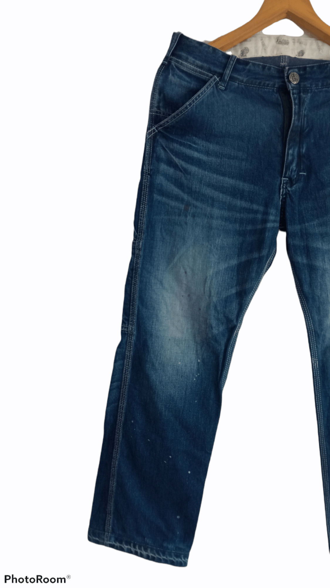 Japanese Brand × Vintage 🔥🔥Vintage Cave Low Carpenter Painter Jeans Denim Size US 31 - 4 Thumbnail