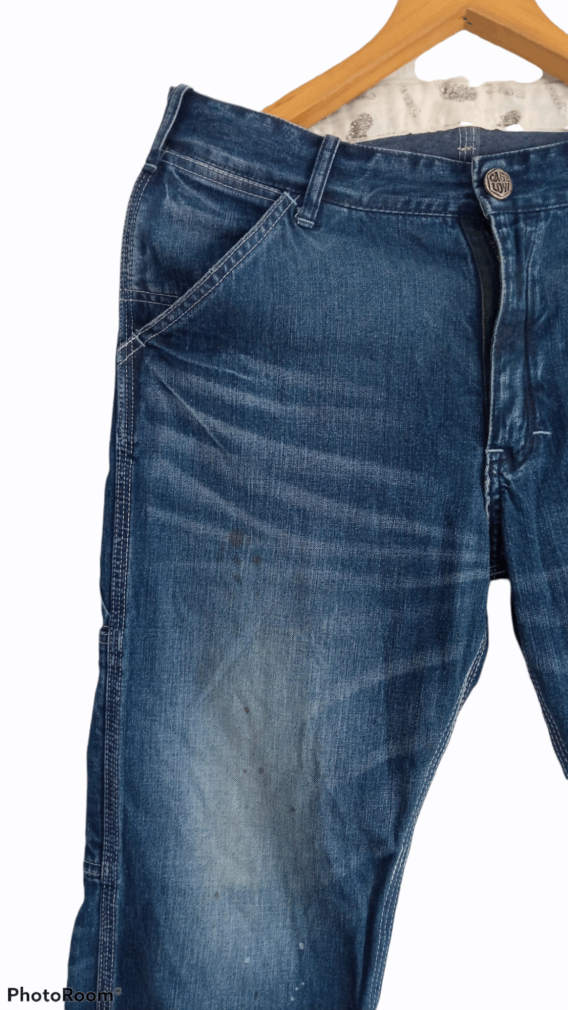 Japanese Brand × Vintage 🔥🔥Vintage Cave Low Carpenter Painter Jeans Denim Size US 31 - 6 Thumbnail