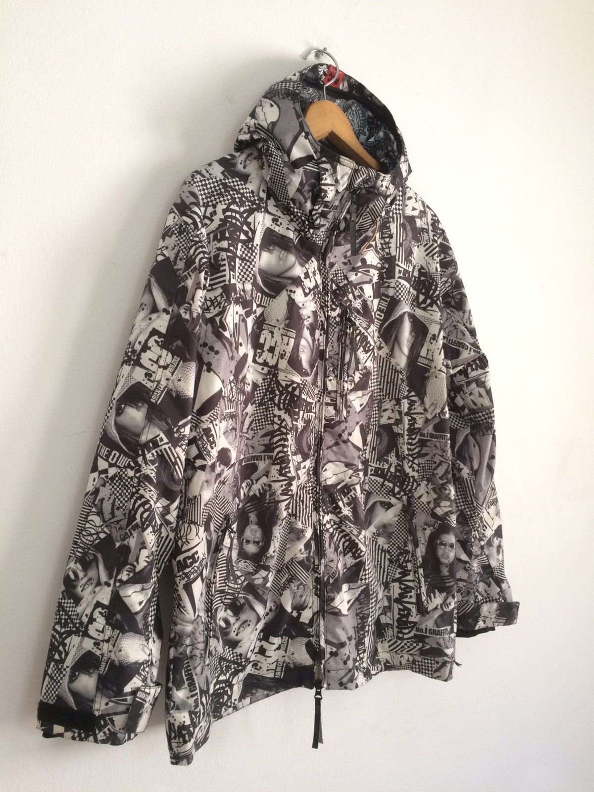 Japanese Brand × Vintage 🔥🔥Asian Can Controlerz Full Print Graffiti Hoodie Jacket Size US L / EU 52-54 / 3 - 2 Thumbnail