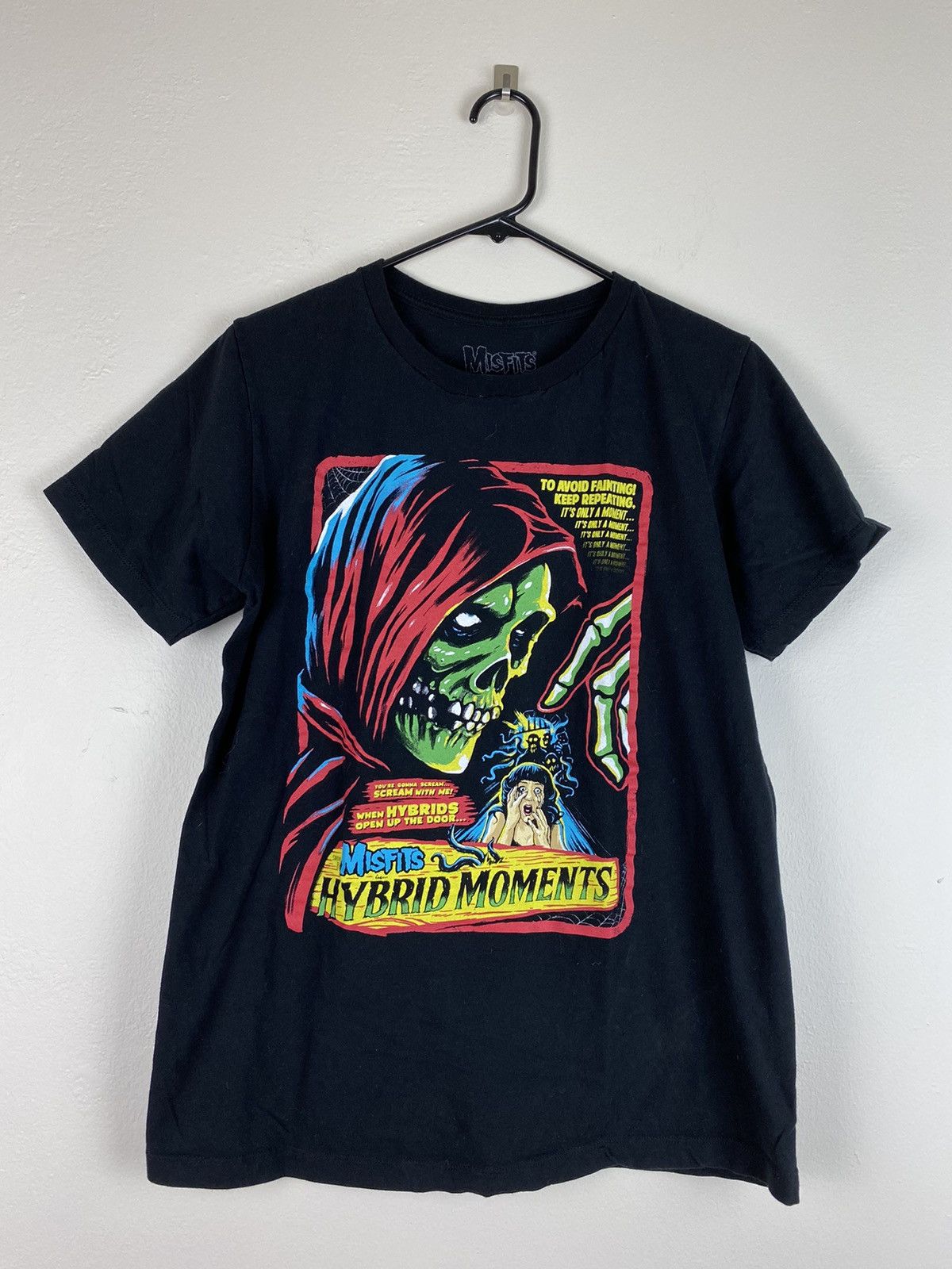 Band Tees Misfits Hybrid Moments Black Grapic Tee T Shirt Size US M / EU 48-50 / 2 - 1 Thumbnail