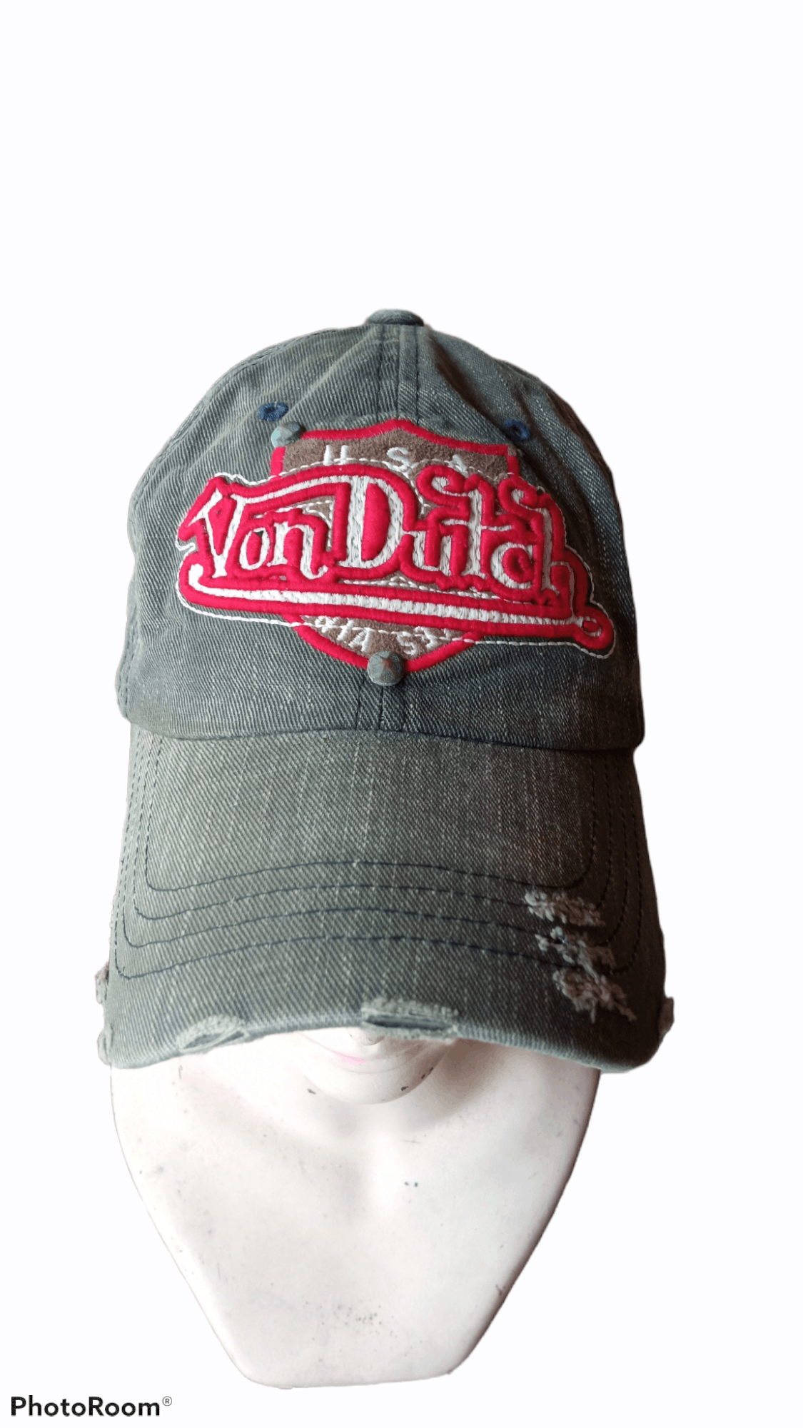 Vintage × Von Dutch 🔥🔥OG Von Dutch Distressed Cap Hat Size ONE SIZE - 2 Thumbnail