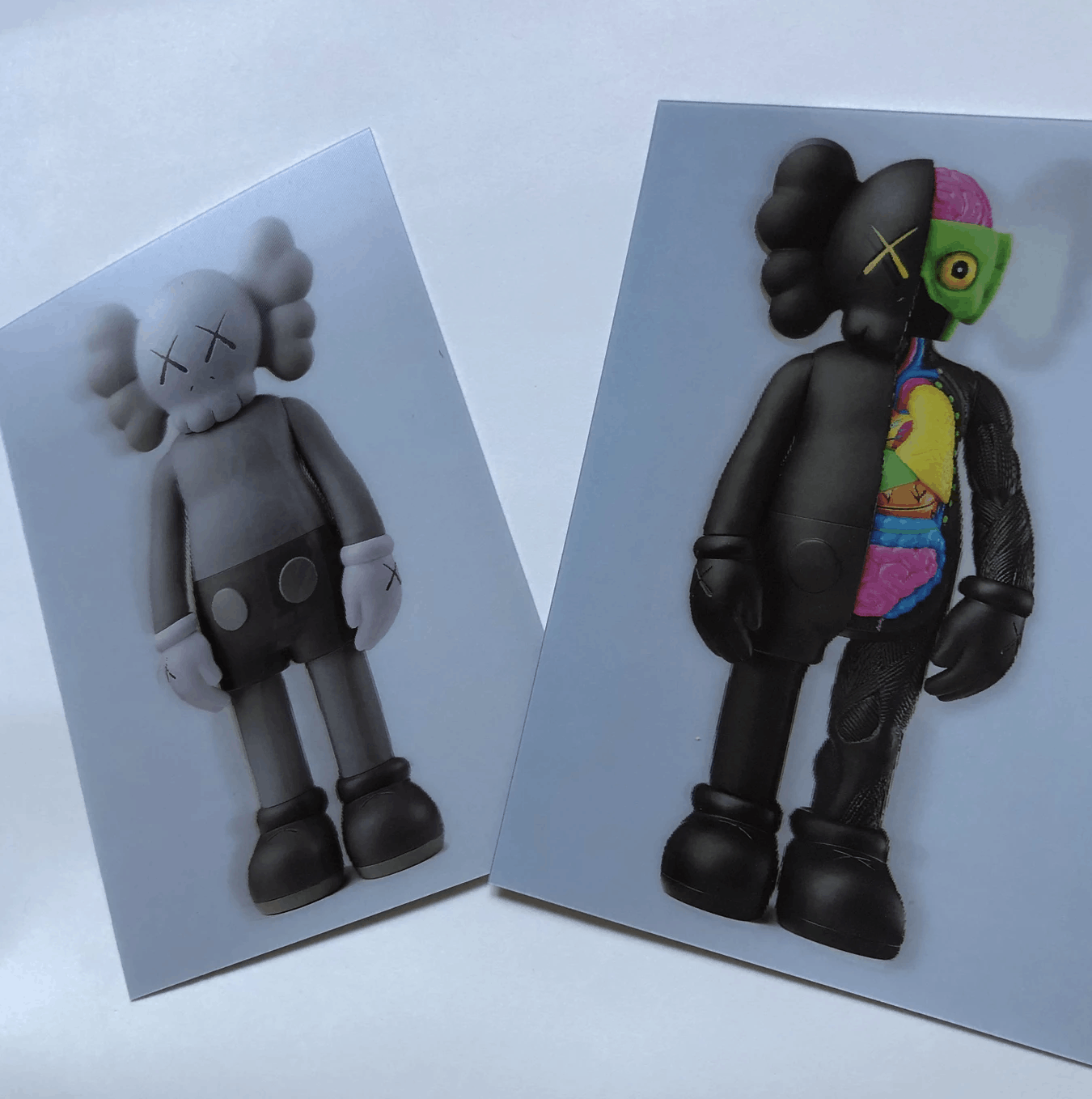 Kaws KAWS NGV Lenticular Postcard Companion Flayed Set of 2 Size ONE SIZE - 1 Thumbnail
