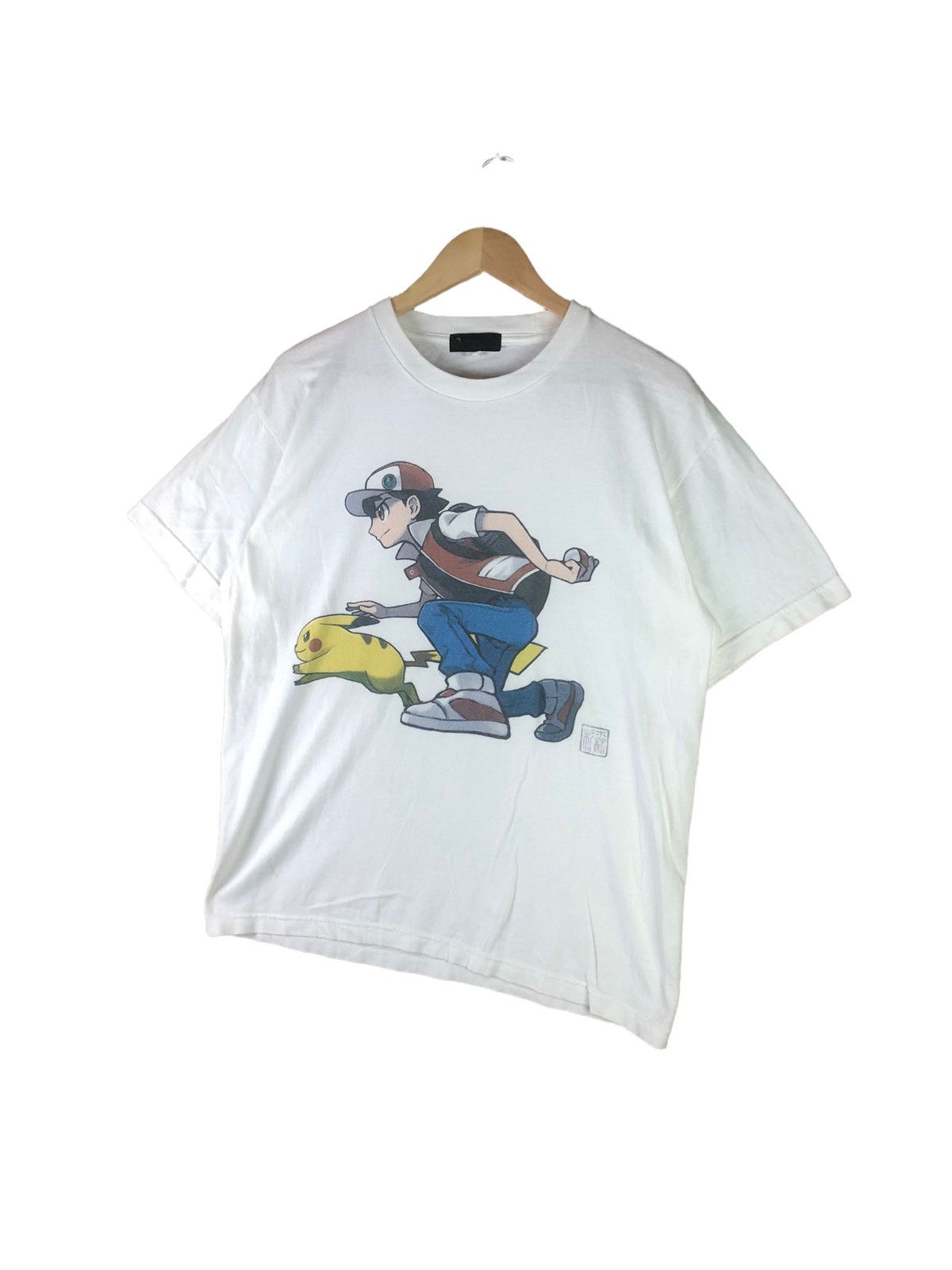 Pokemon × Vintage Vintage Pokemon Big Logo Tshirt Size US L / EU 52-54 / 3 - 4 Thumbnail
