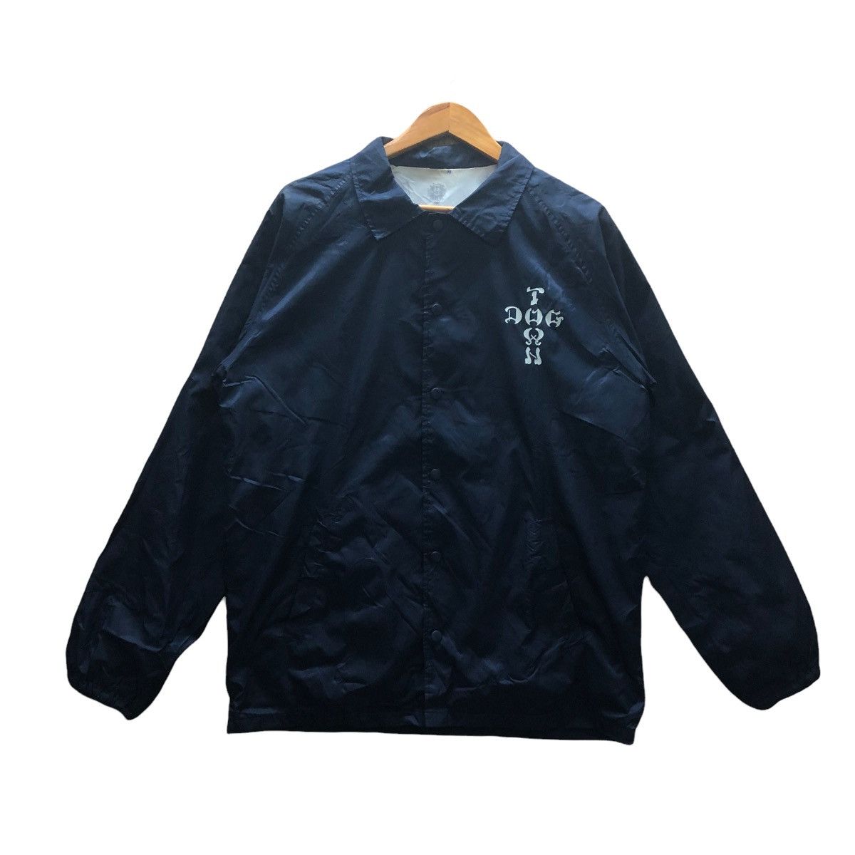 Dogtown × Vintage Vintage Dog Town Skateboard Coaches Jacket Big Logo Size US L / EU 52-54 / 3 - 7 Thumbnail