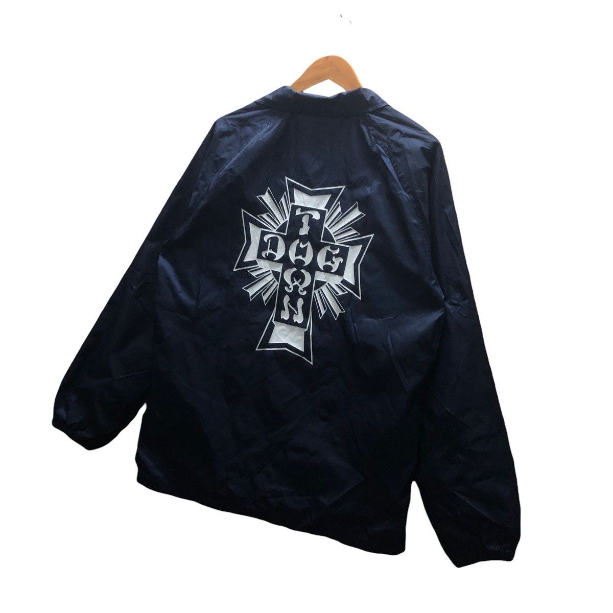Dogtown × Vintage Vintage Dog Town Skateboard Coaches Jacket Big Logo Size US L / EU 52-54 / 3 - 4 Thumbnail