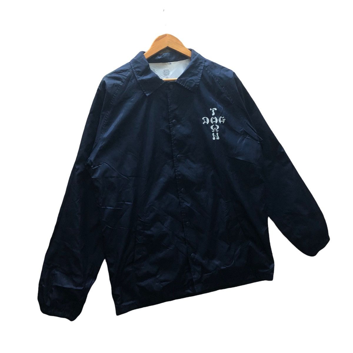 Dogtown × Vintage Vintage Dog Town Skateboard Coaches Jacket Big Logo Size US L / EU 52-54 / 3 - 9 Thumbnail