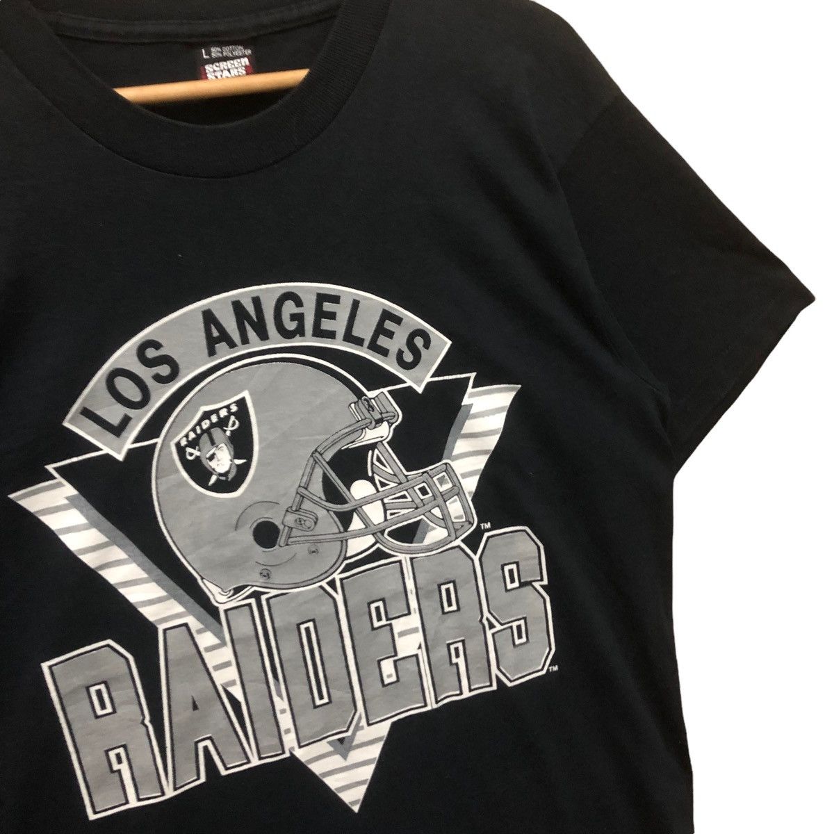 NFL × Vintage Vintage Raiders Big Logo Printed Black Screen Star Size US L / EU 52-54 / 3 - 6 Thumbnail