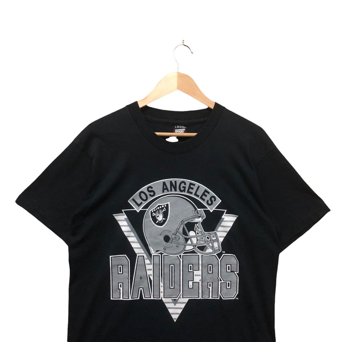 NFL × Vintage Vintage Raiders Big Logo Printed Black Screen Star Size US L / EU 52-54 / 3 - 4 Thumbnail