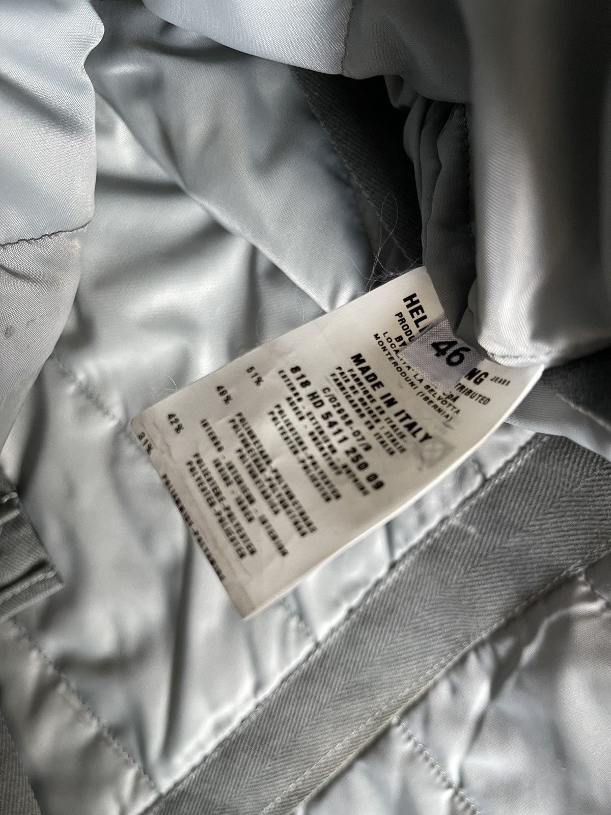 Helmut Lang Helmut Lang Silver Astro Jacket AW1999 Size US S / EU 44-46 / 1 - 6 Thumbnail