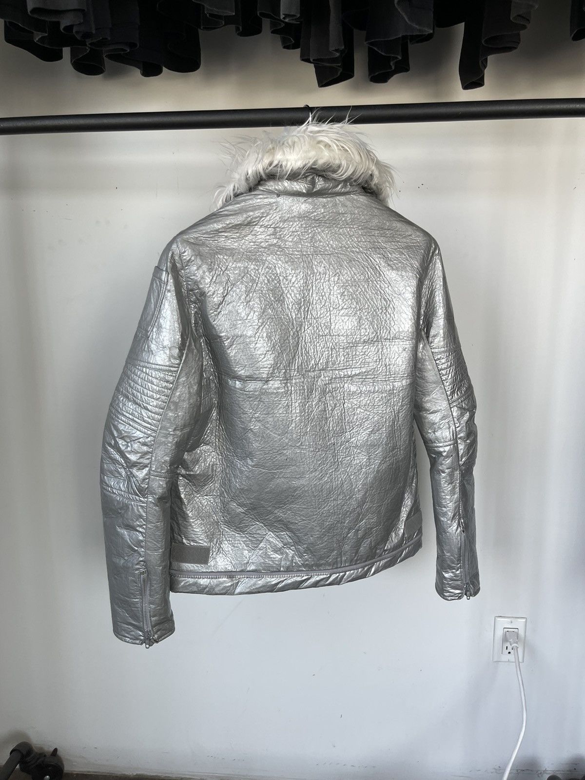 Helmut Lang Helmut Lang Silver Astro Jacket AW1999 Size US S / EU 44-46 / 1 - 7 Thumbnail