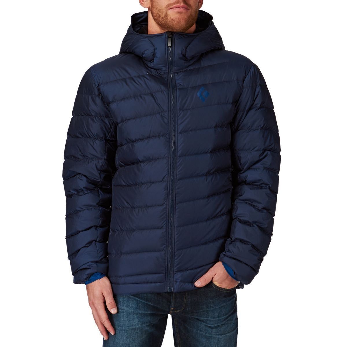 Parka Black Diamond Hot Forge Hybrid Hoody Black Diamond Black 