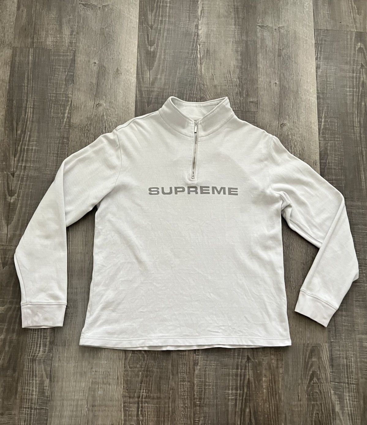 Supreme Jacquard Athletic Half Zip | Grailed