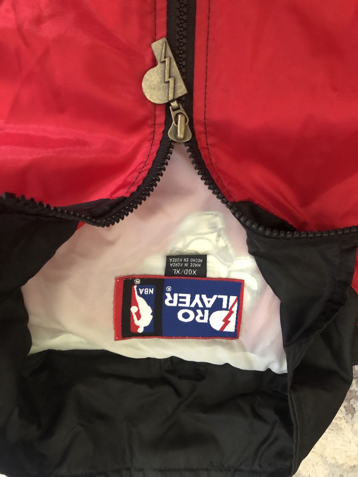 Pro Player × Vintage Pro Player Vintage Chicago Bulls Light Jacket Size US XL / EU 56 / 4 - 3 Thumbnail